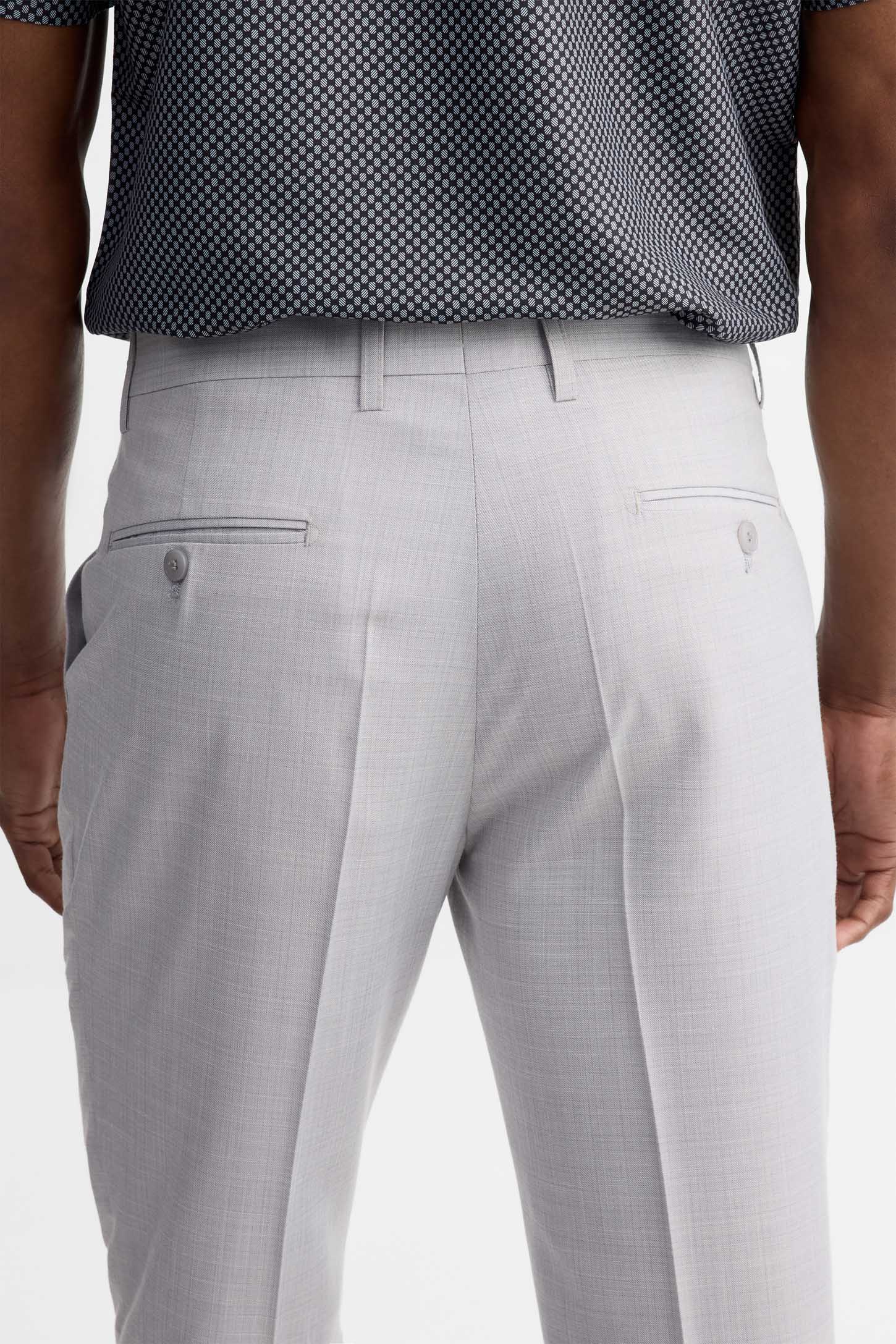 Pantalon habillé - Homme && GRIS