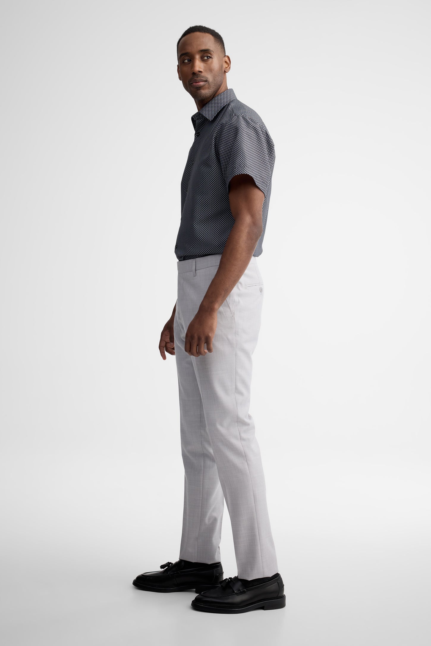Pantalon habillé - Homme && GRIS