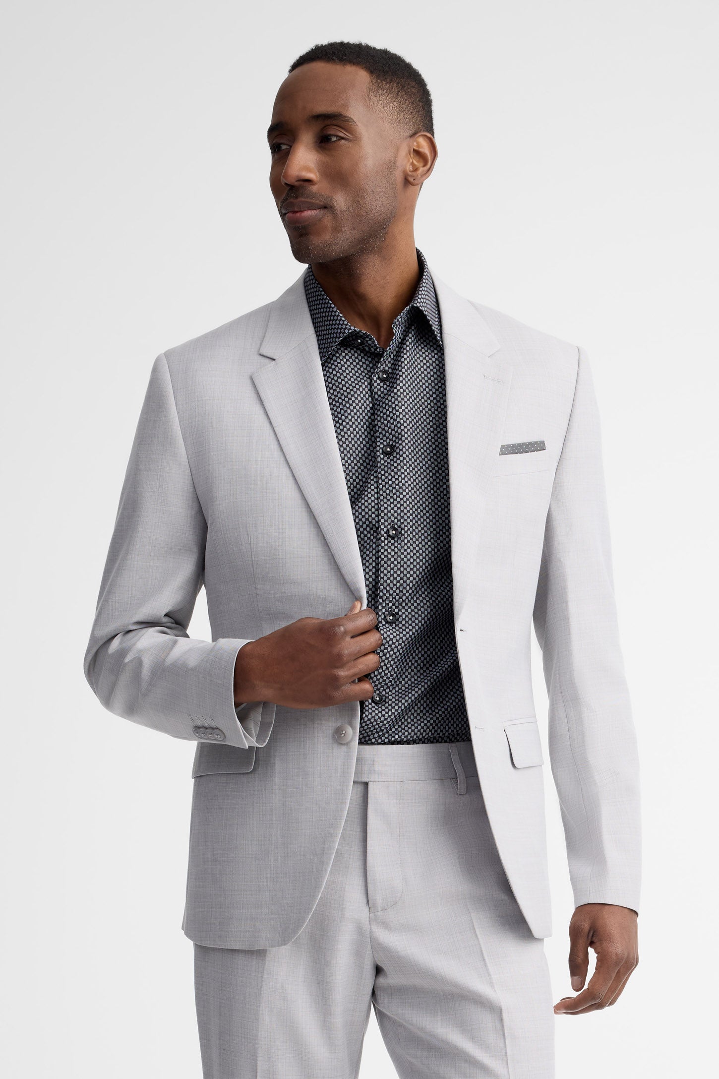 Veston habillé - Homme && GRIS