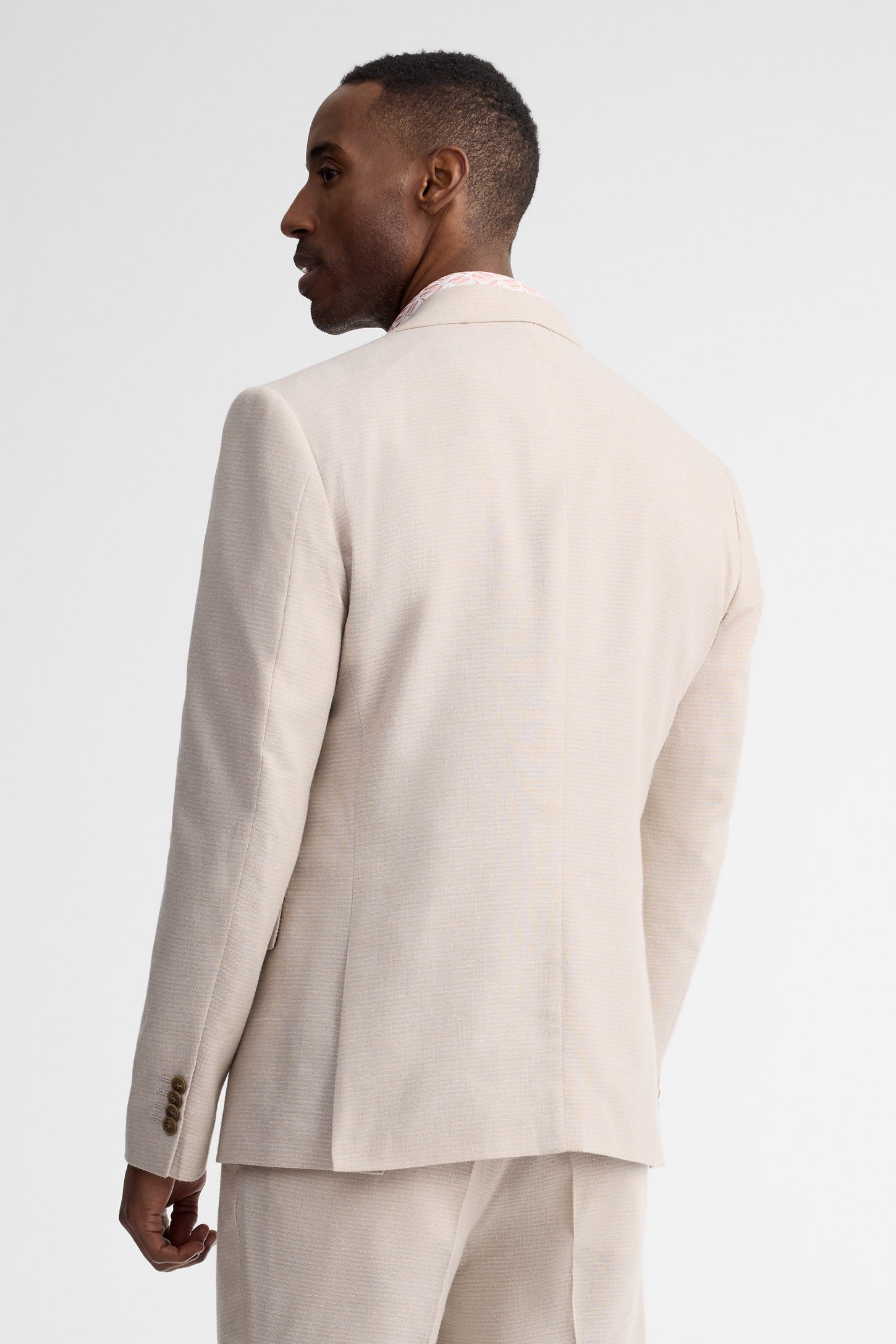 Veston lin habillé - Homme && BEIGE