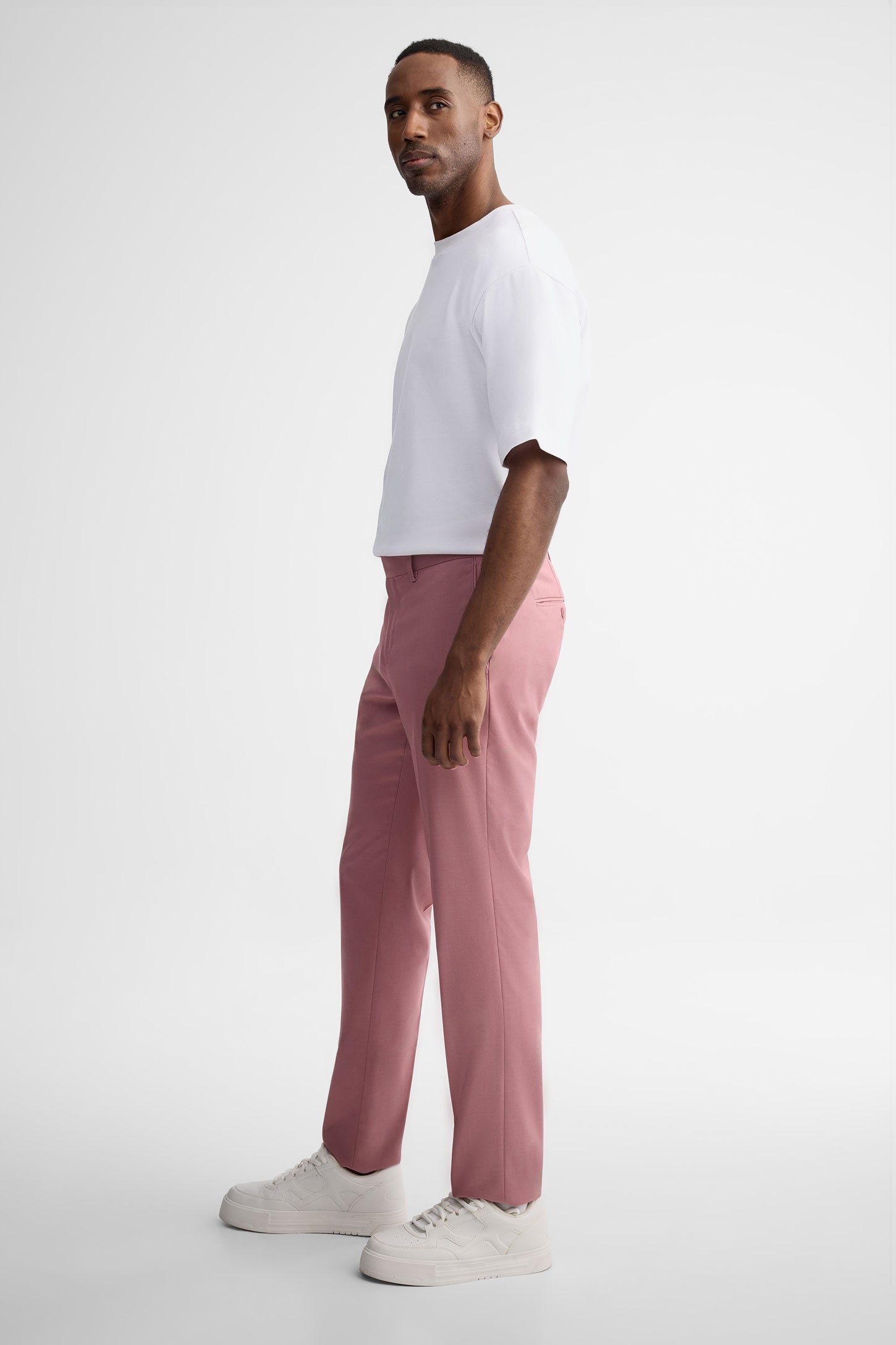 Pantalon habillé - Homme && ROSE
