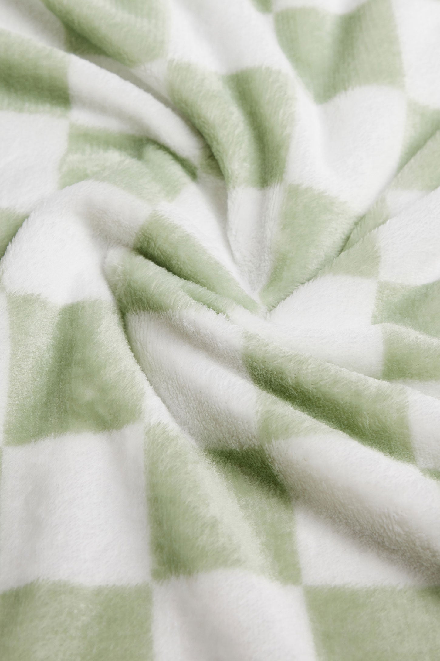 Jeté imprimé en peluche 50 x 60'' - Maison && VERT