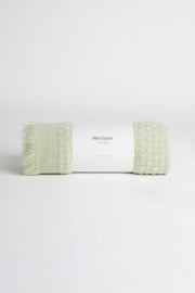 Jeté uni en microfibre 50x60 - Maison && VERT