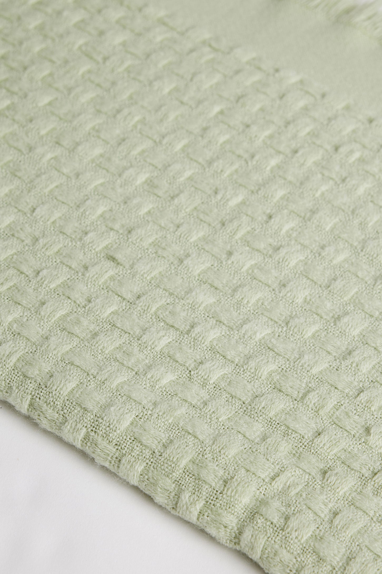 Jeté uni en microfibre 50x60 - Maison && VERT