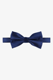 Nœud papillon soie et modal - Ado garçon && BLEU