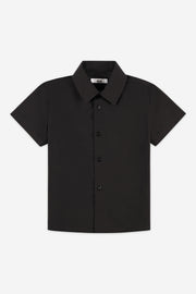 Chemise manches courte - Enfant garçon && NOIR