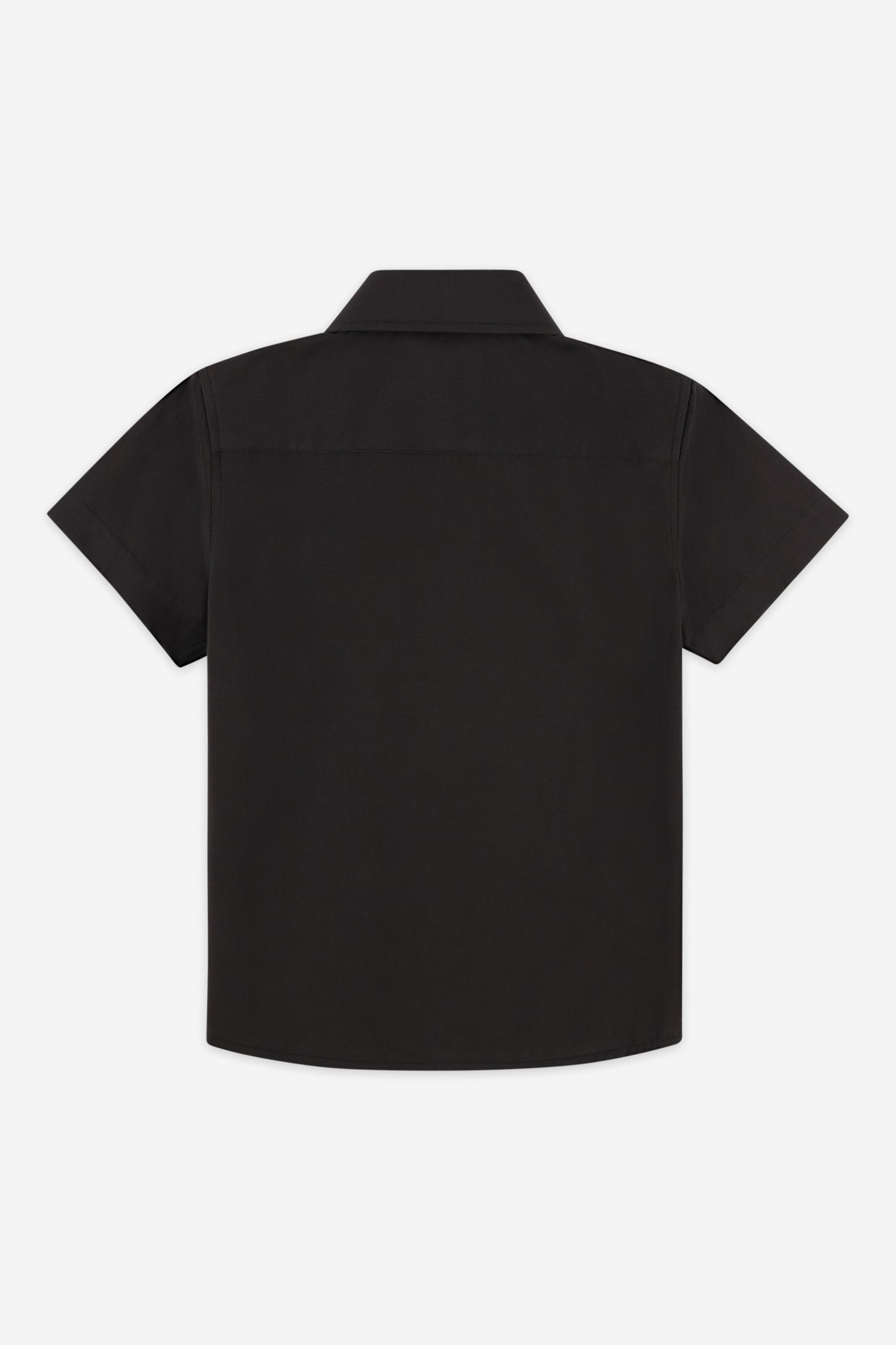 Chemise manches courte - Enfant garçon && NOIR