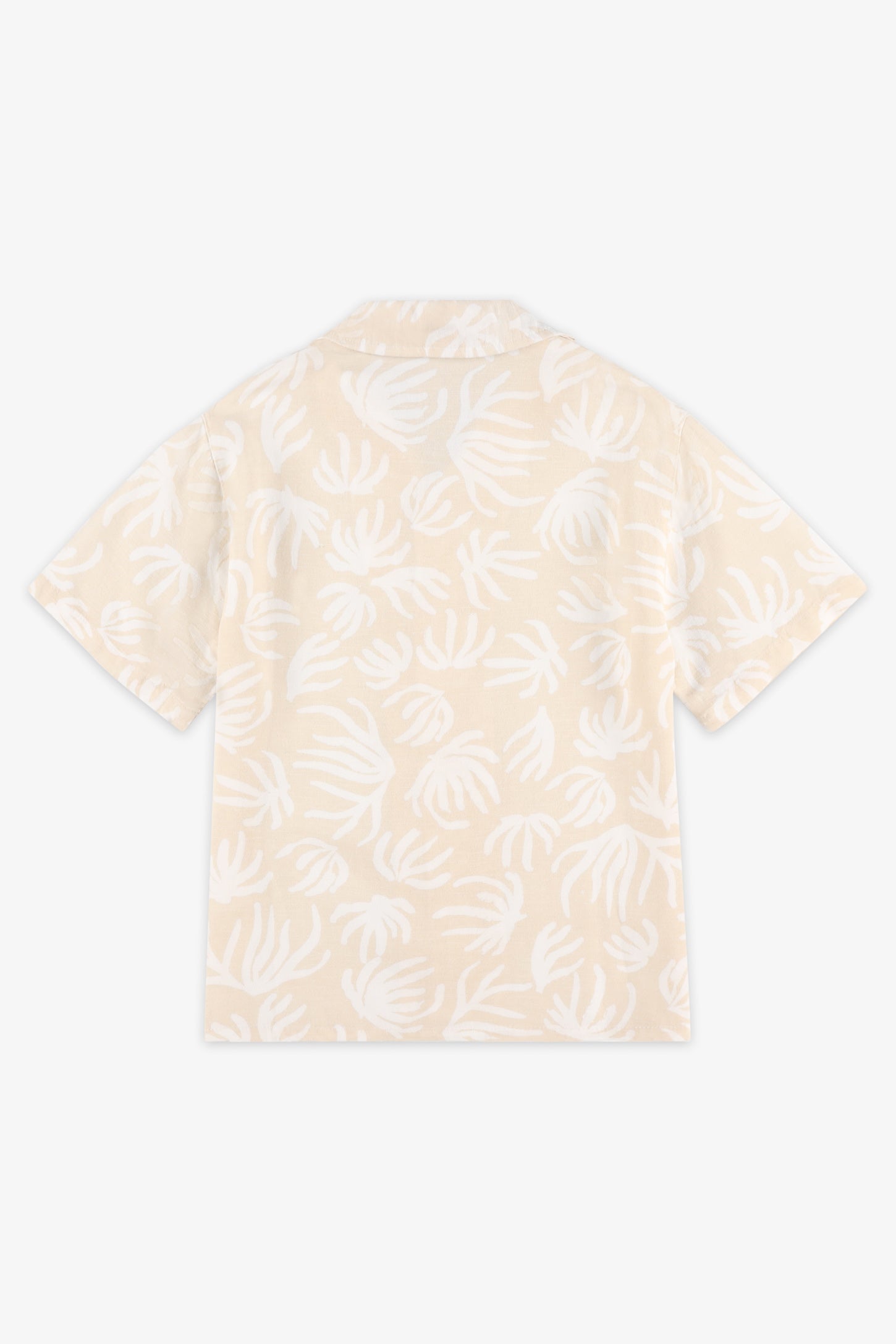 Chemise manches courtes - Enfant garçon && BEIGE