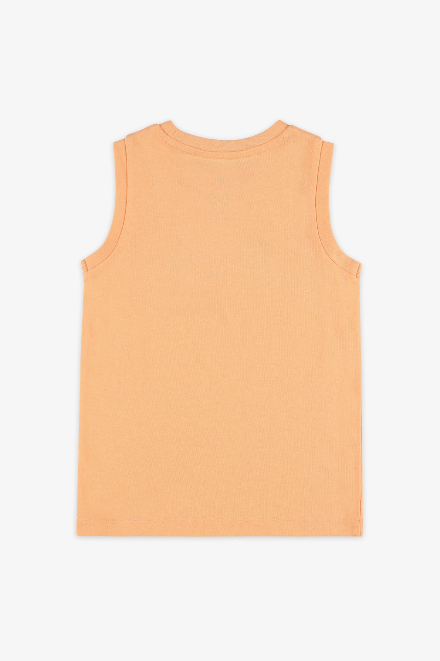 Camisole col rond coton, 2/20$ - Enfant garçon && ORANGE