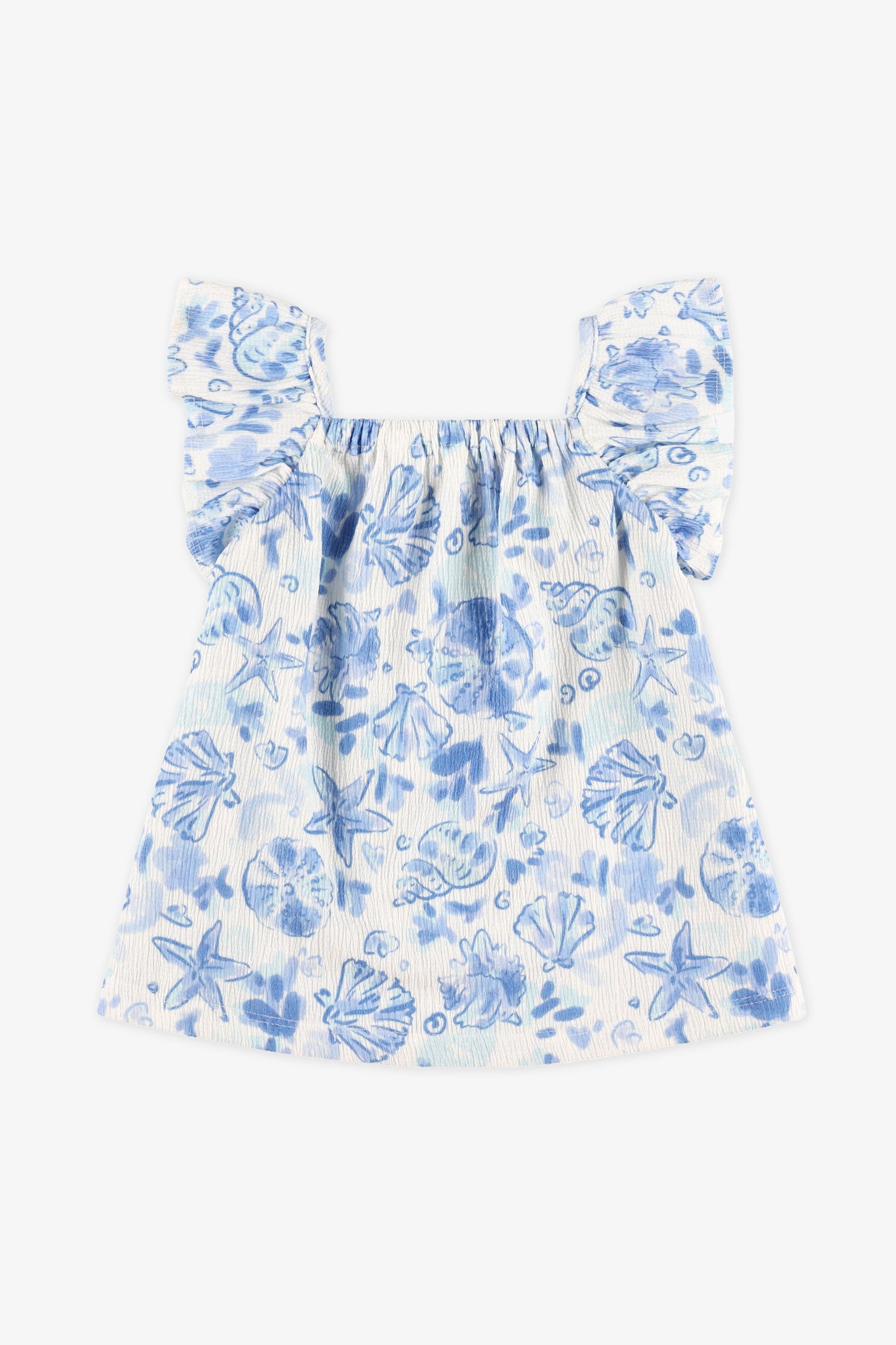 Camisole à volants - Bébé fille && BLANC MULTI