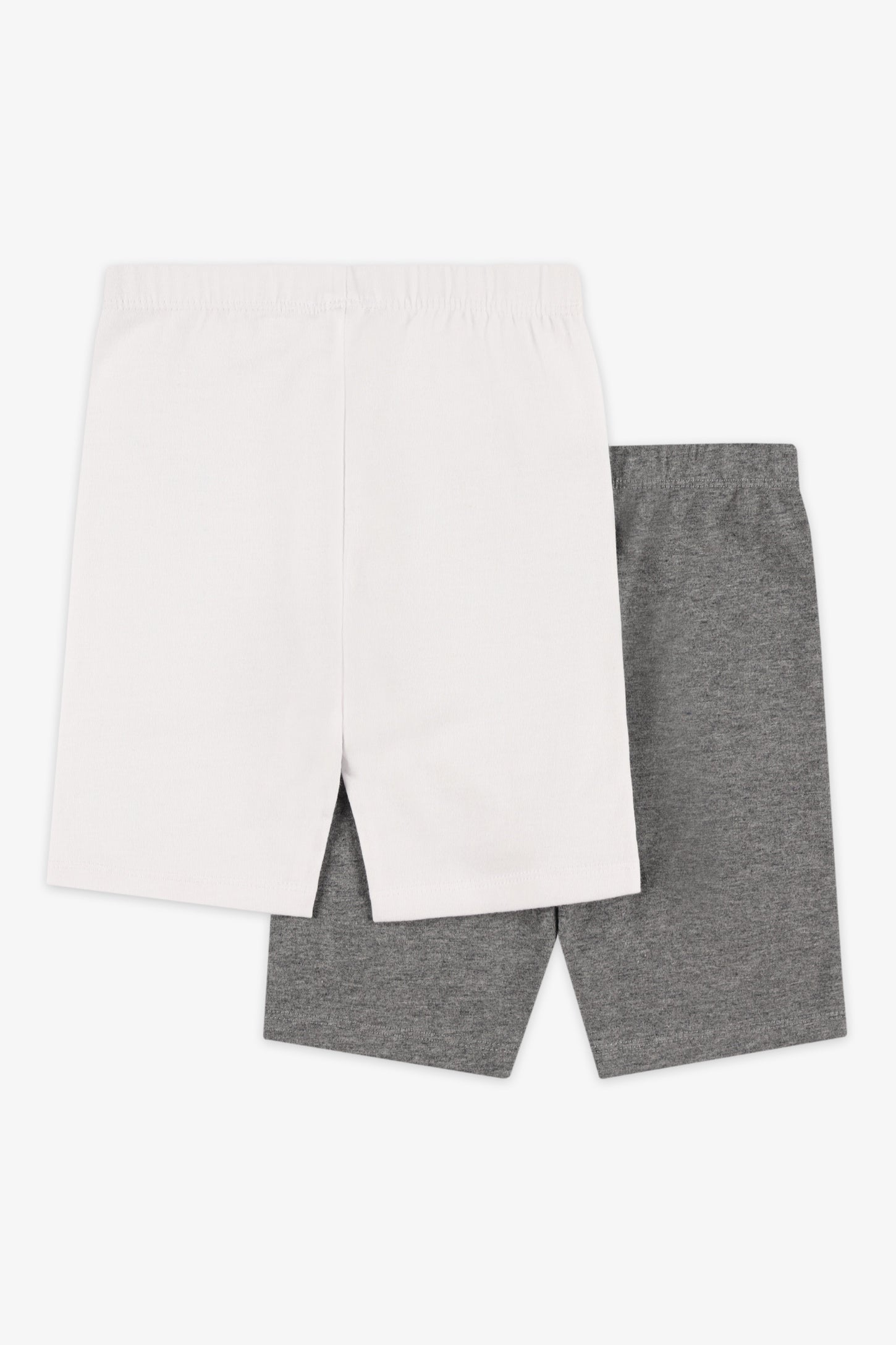 Lot de 2 cuissards en coton - Bébé fille && GRIS MIXTE
