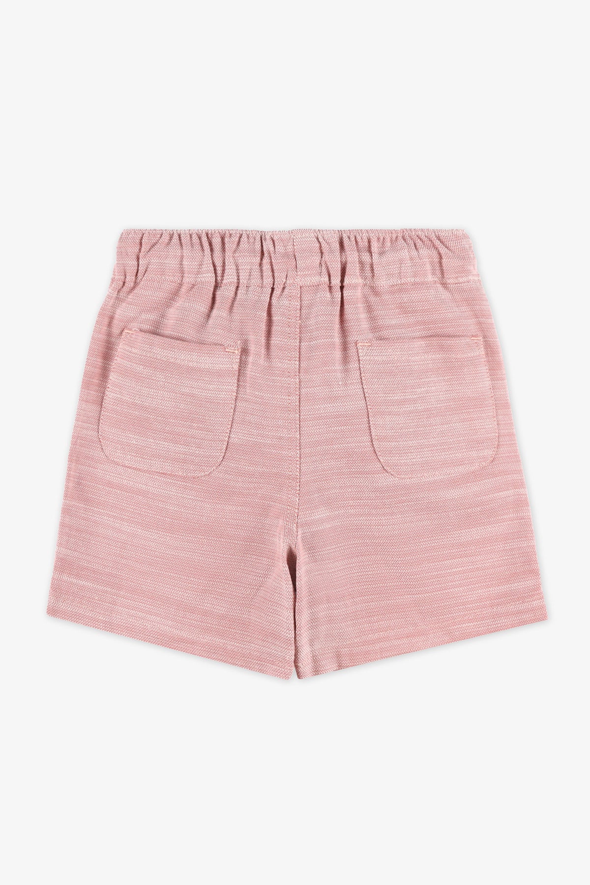 Short Bébé Garçon Vertbaudet - Coton Sergé, Taille Élastiquée - 12 Mois (74cm)