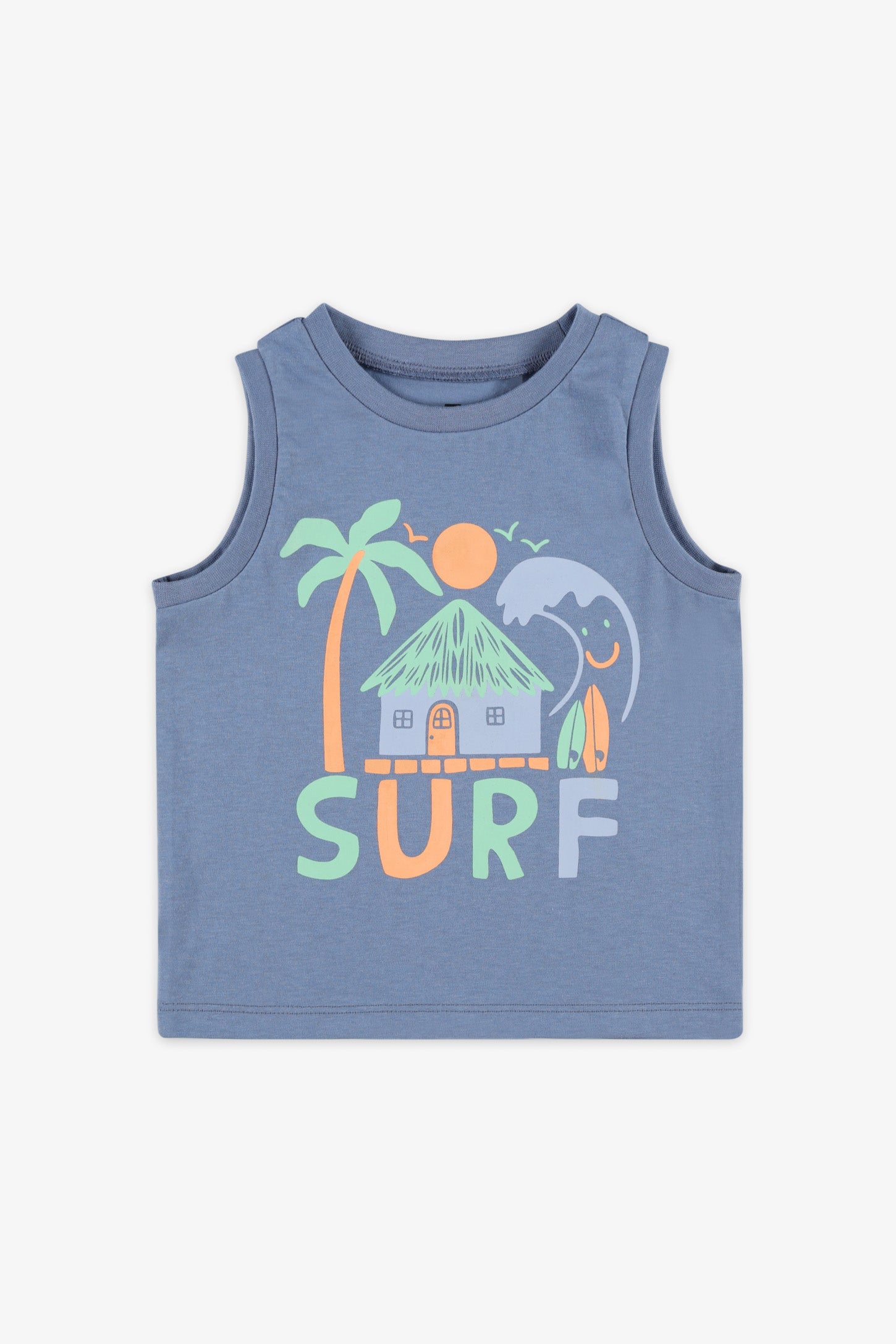Camisole col rond coton, 2T-3T, 2/15$ - Bébé garçon && BLEU