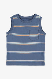 Camisole à poche, 2T-3T, 2/15$ - Bébé garçon && BLEU FONCE