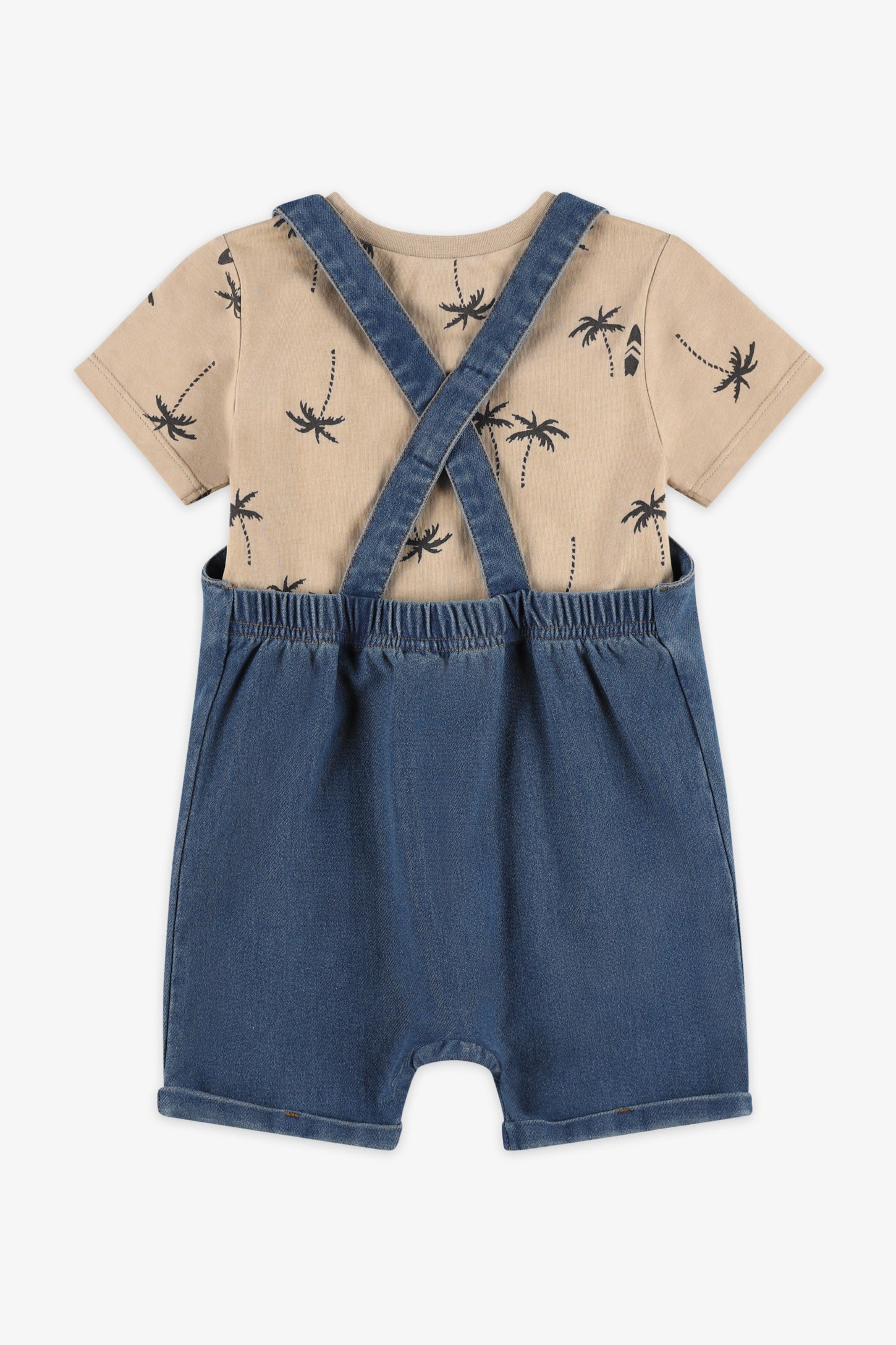 Ensemble 2-pièces, 2T-3T - Bébé garçon && BEIGE/MULTI