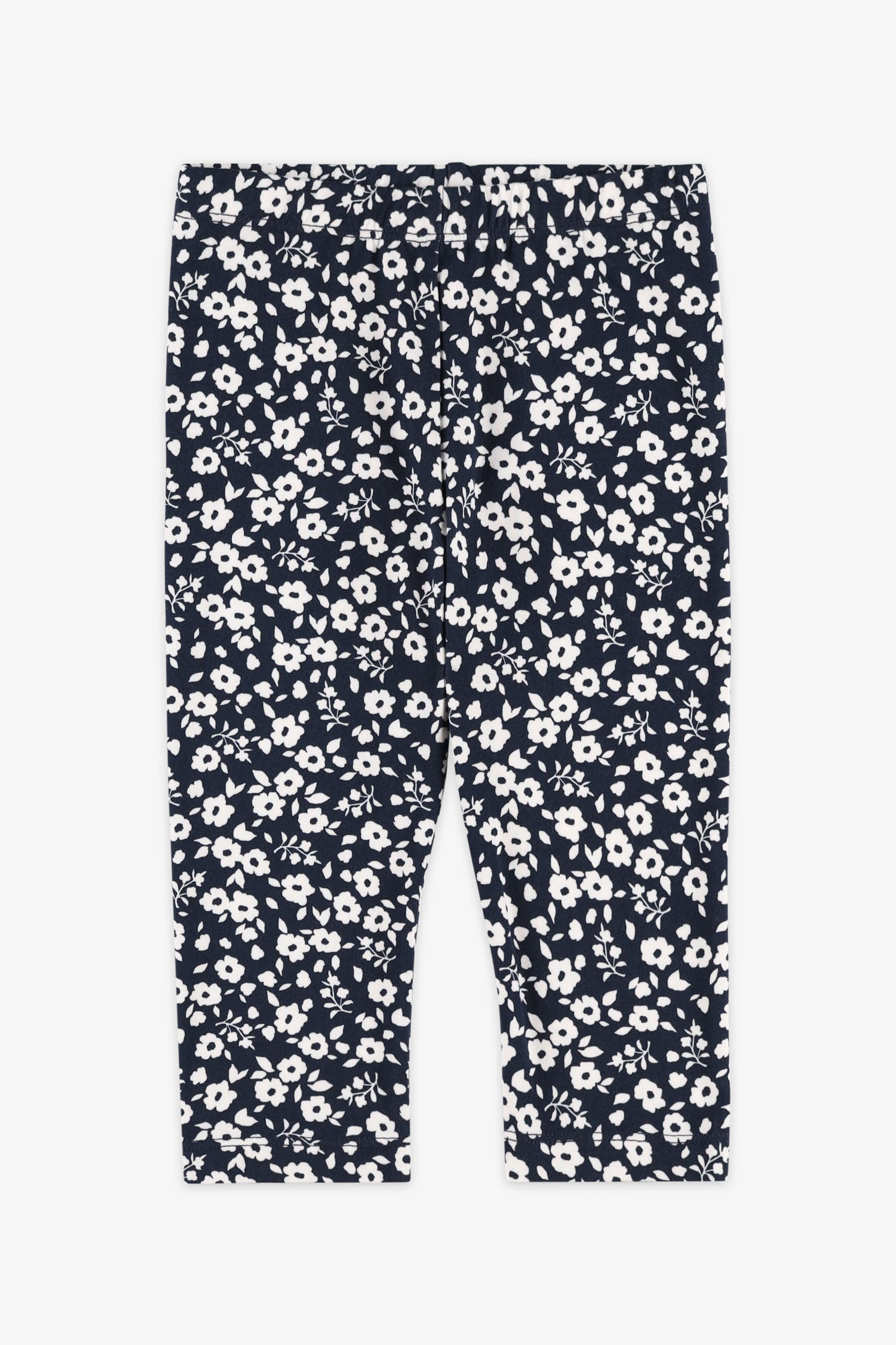 Legging capri en Moss, 2/20$ - Enfant fille && BLEU MARINE MUL