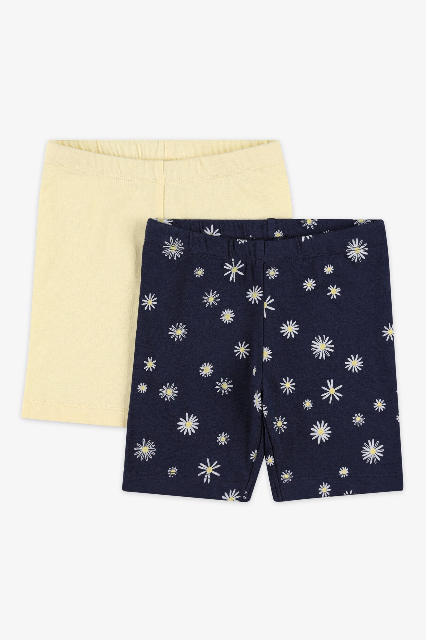 Lot de 2 cuissards coton - Enfant fille && NOIR/MULTI