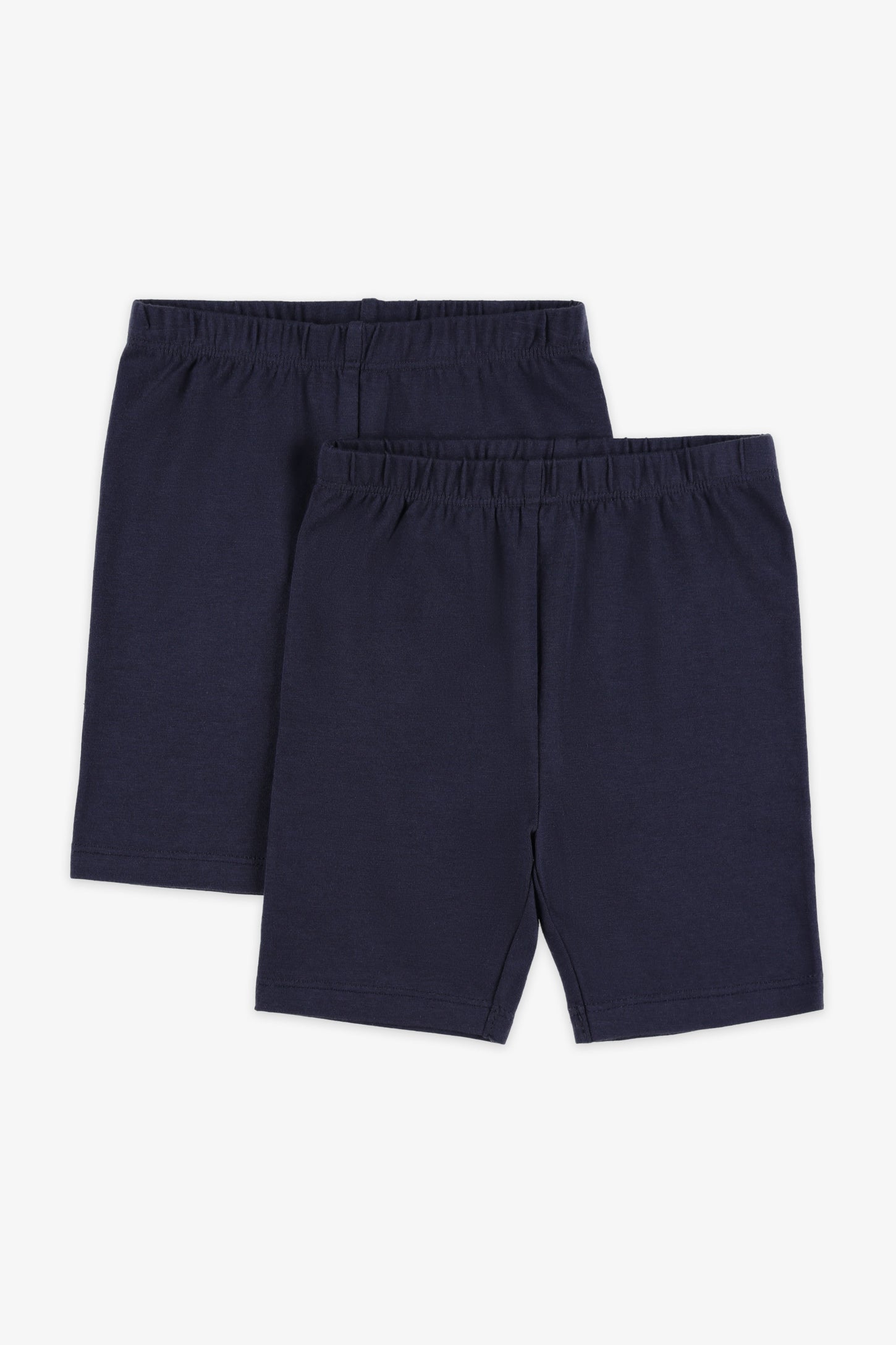 Lot de 2 cuissards coton - Enfant fille && BLEU MARINE