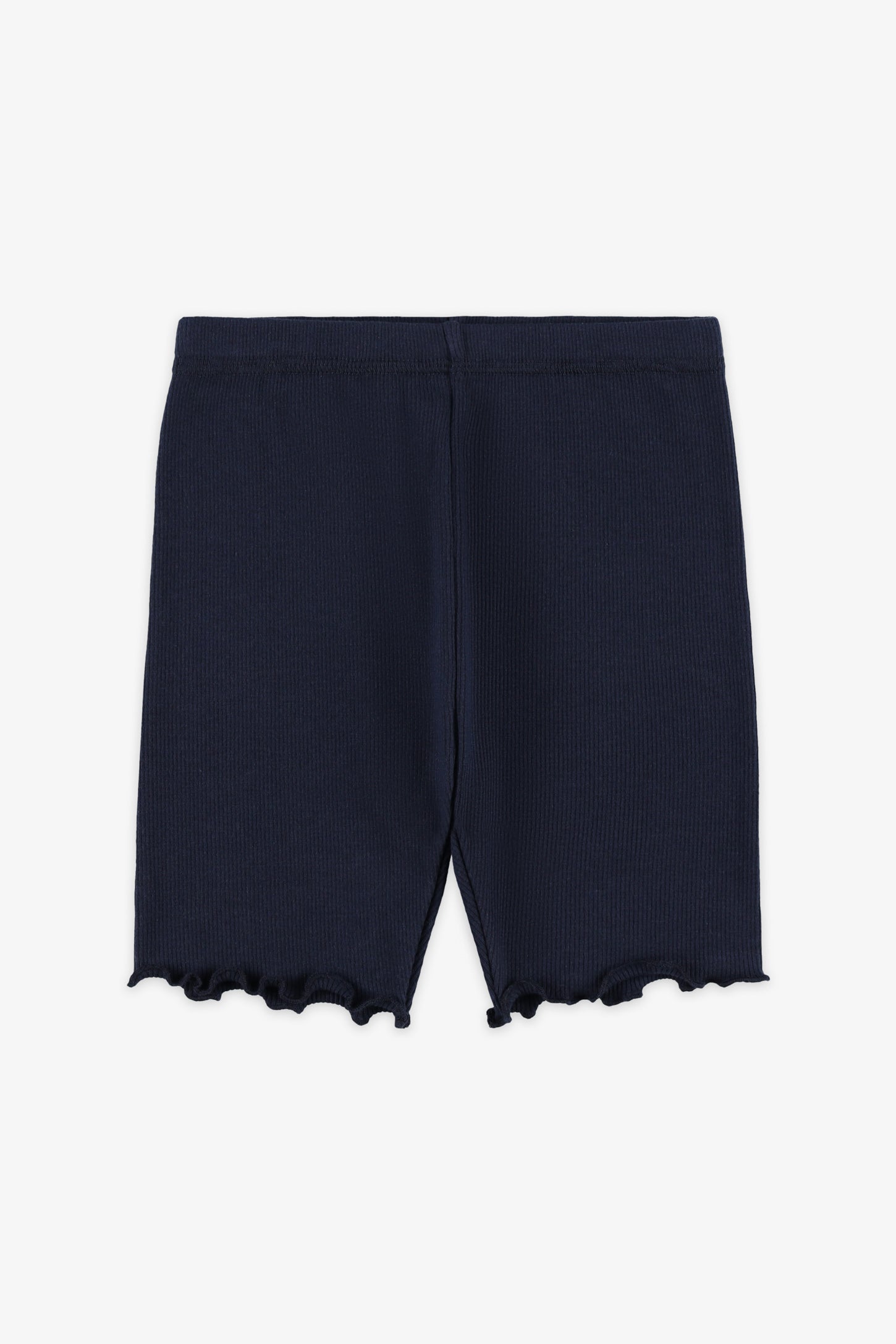 Cuissard en coton - Enfant fille && BLEU MARINE