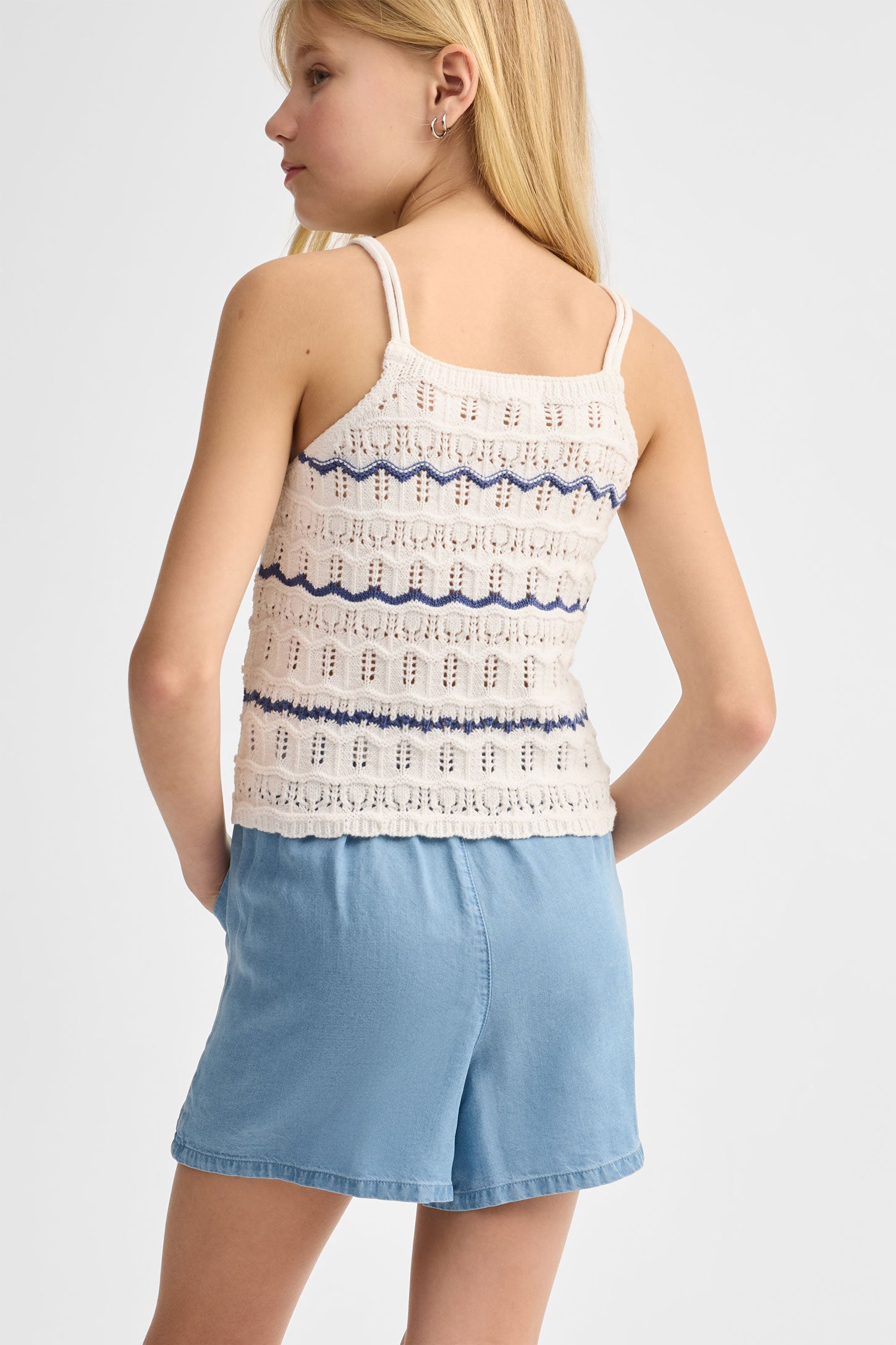 Chemise de nuit piqué blanc Aglaé - L'orangerie