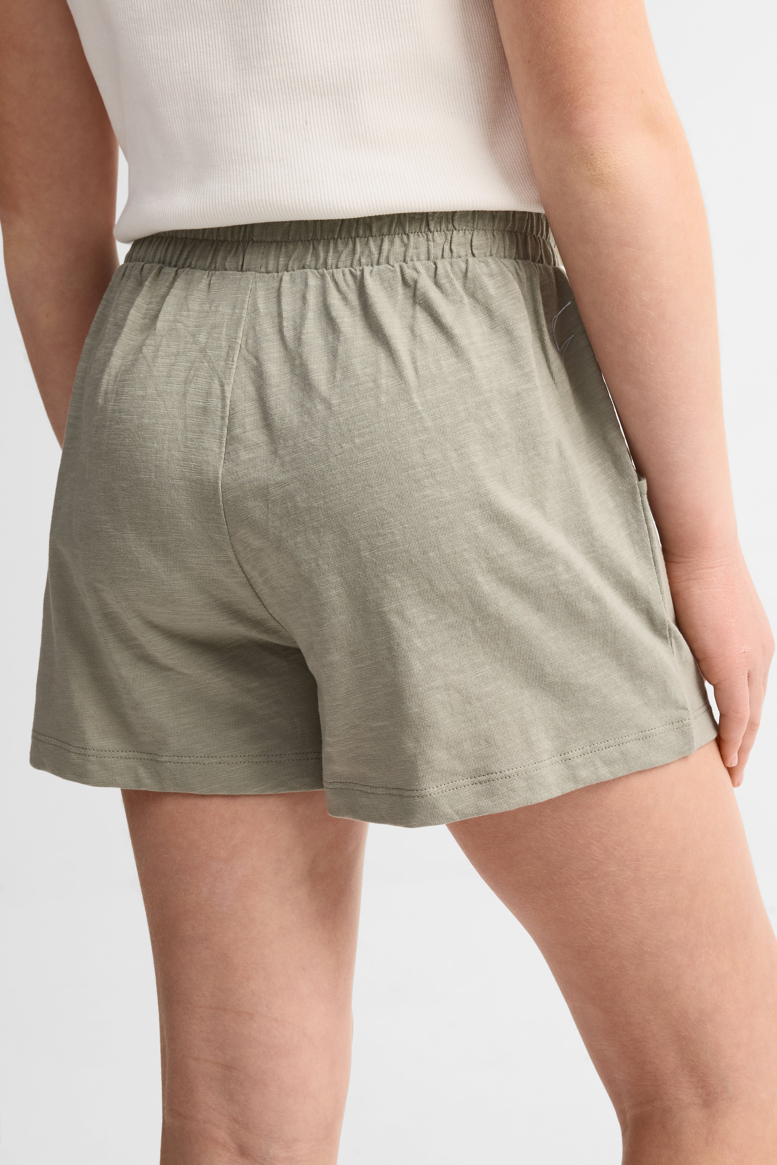 Short taille élastique coton, 2/25$ - Ado fille && VERT