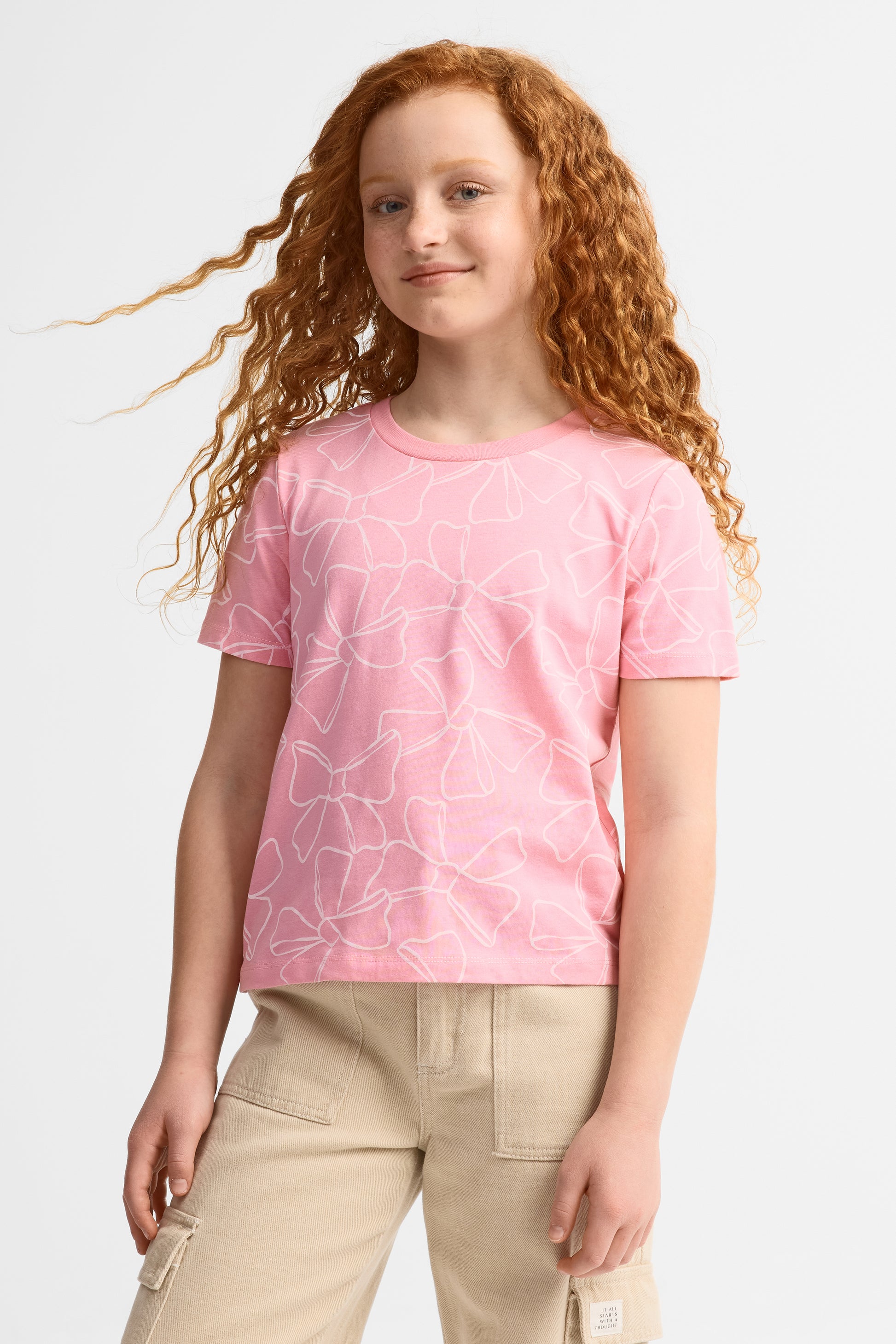 Lot de 2 t-shirts coton - Ado fille && NOIR