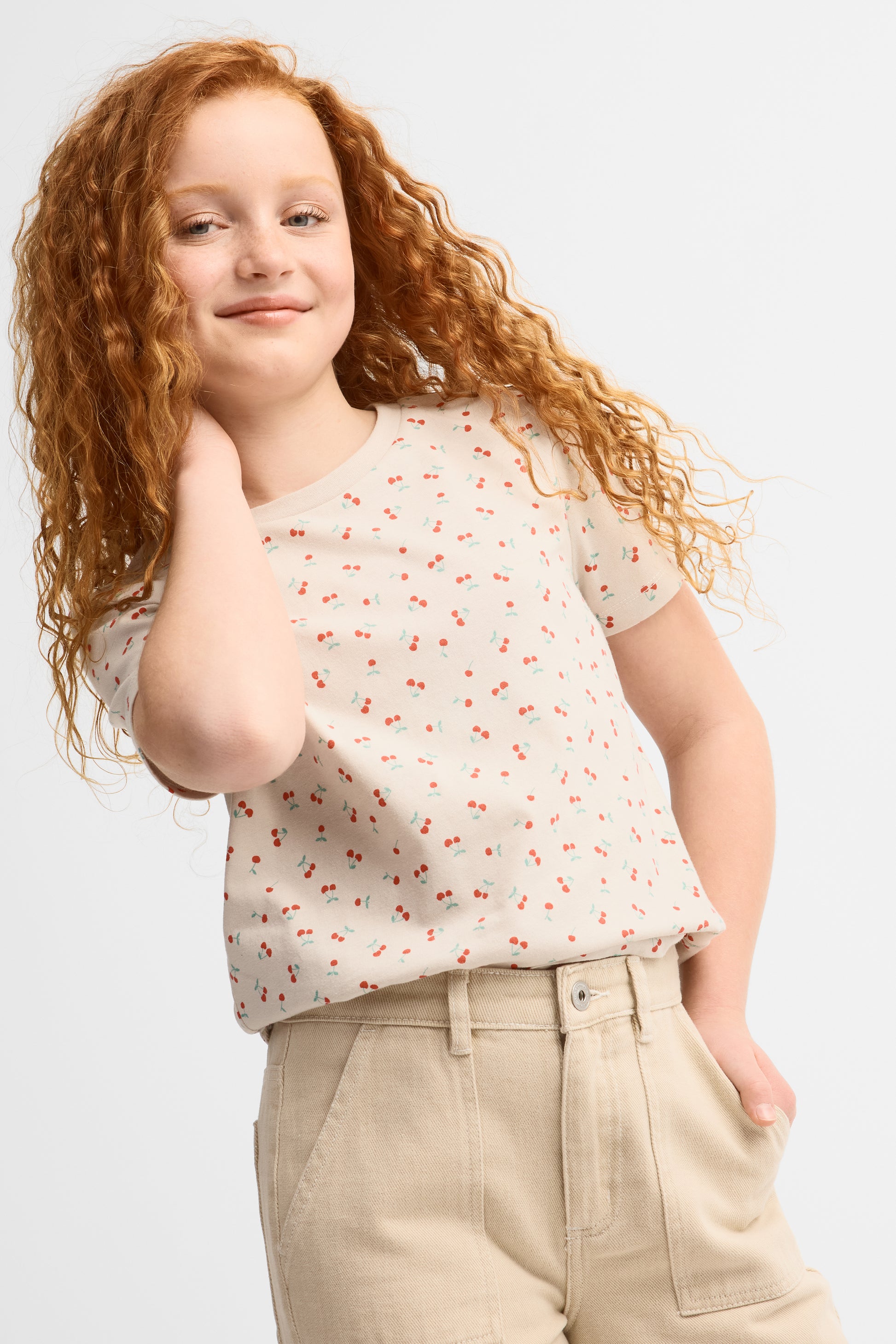 Lot de 2 t-shirts coton - Ado fille && BLANC
