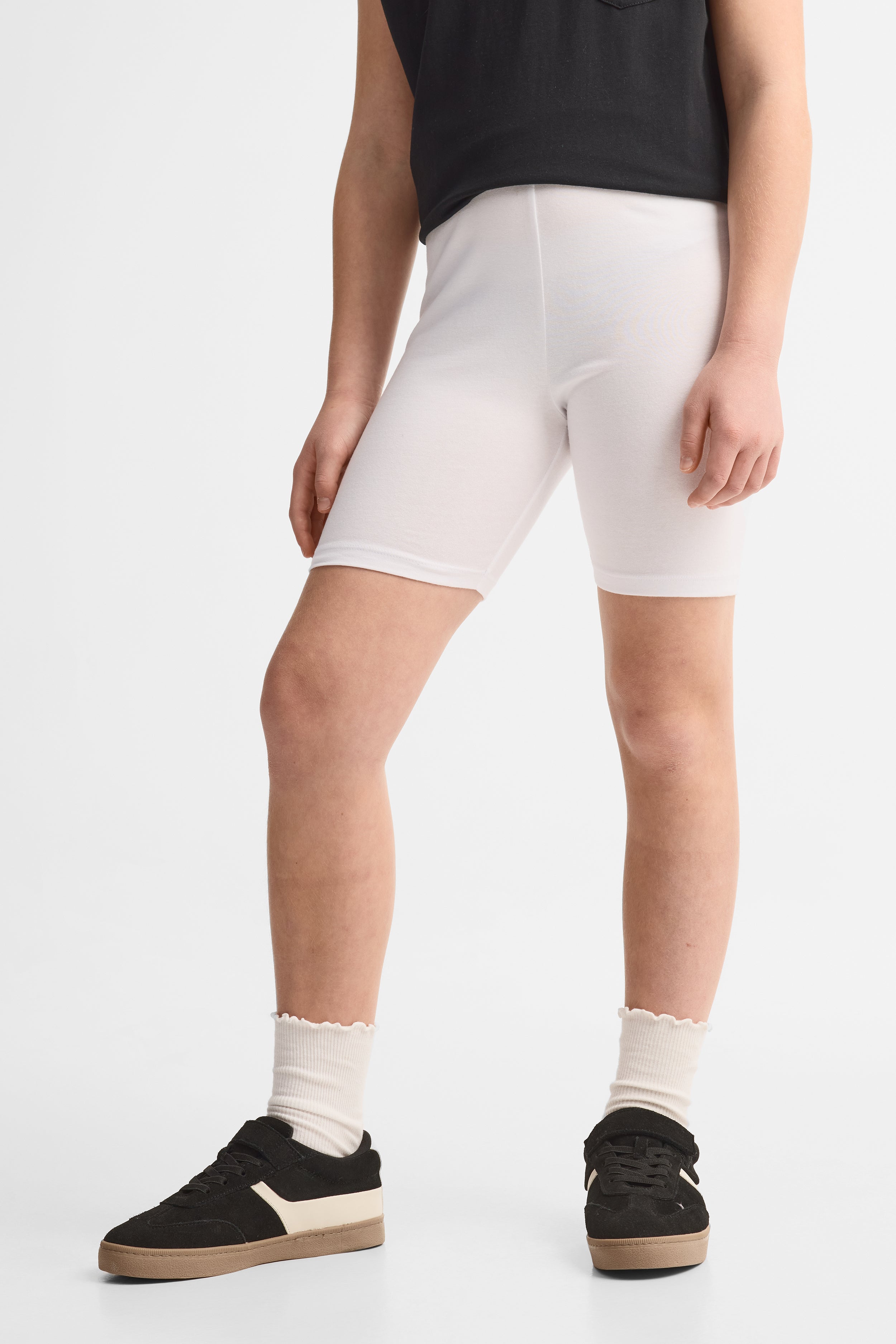 Lot de 2 cuissards en coton - Ado fille && BLANC