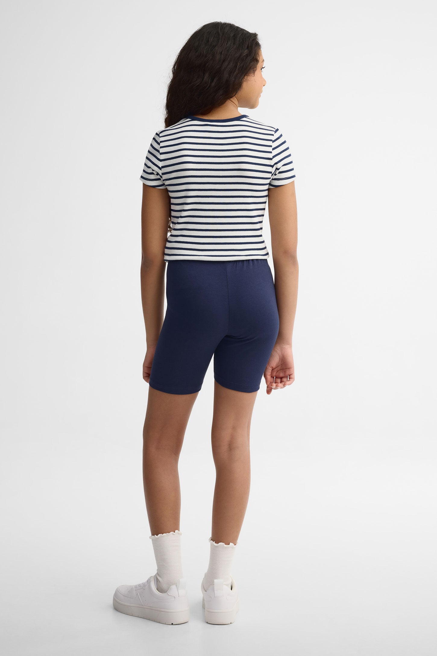 Lot de 2 cuissards en coton - Ado fille && BLEU MARINE