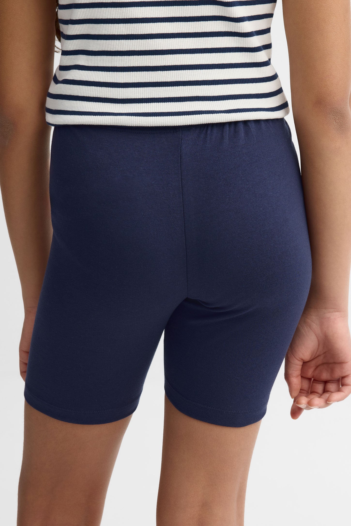 Lot de 2 cuissards en coton - Ado fille && BLEU MARINE
