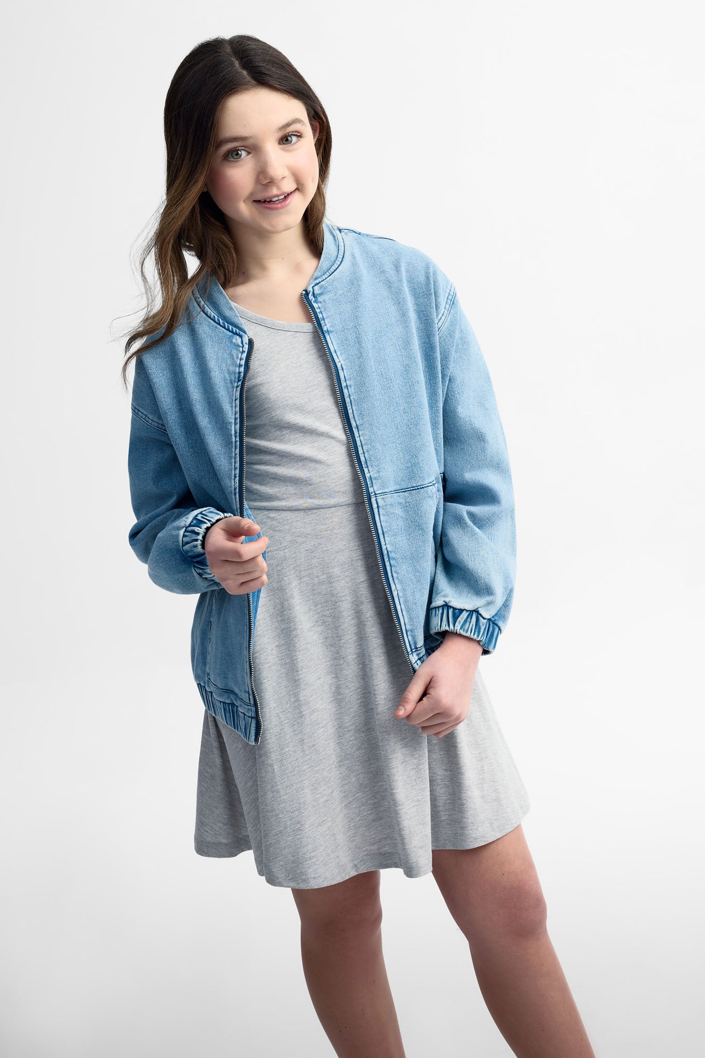 Lot de 2 robes patineuses - Ado fille && ROSE MULTI