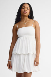 Robe ballon - Femme && BLANC