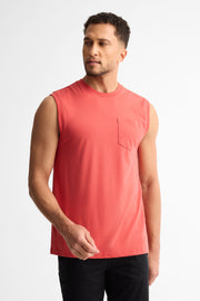 Camisole muscle coton. 2/30$ - Homme && ROUGE