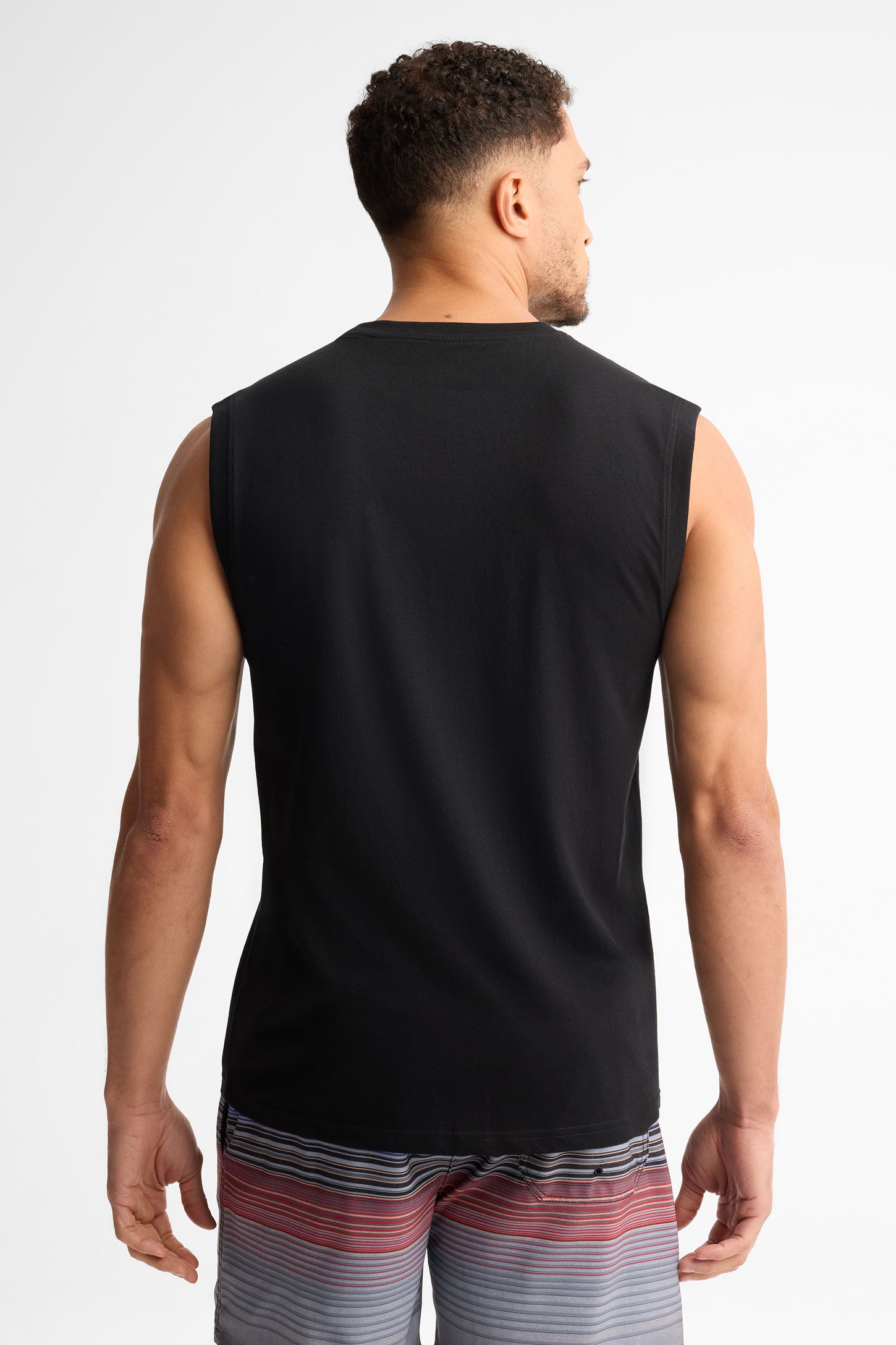 Camisole muscle coton. 2/30$ - Homme && NOIR