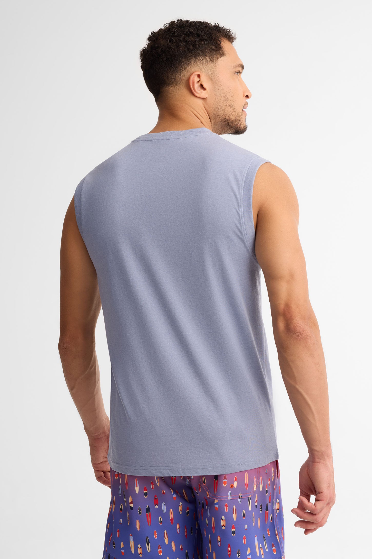 Camisole muscle coton. 2/30$ - Homme && BLEU