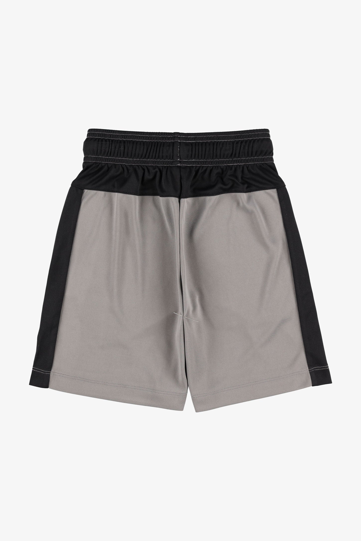 Short taille élastique athlétique - Enfant garçon && GRIS