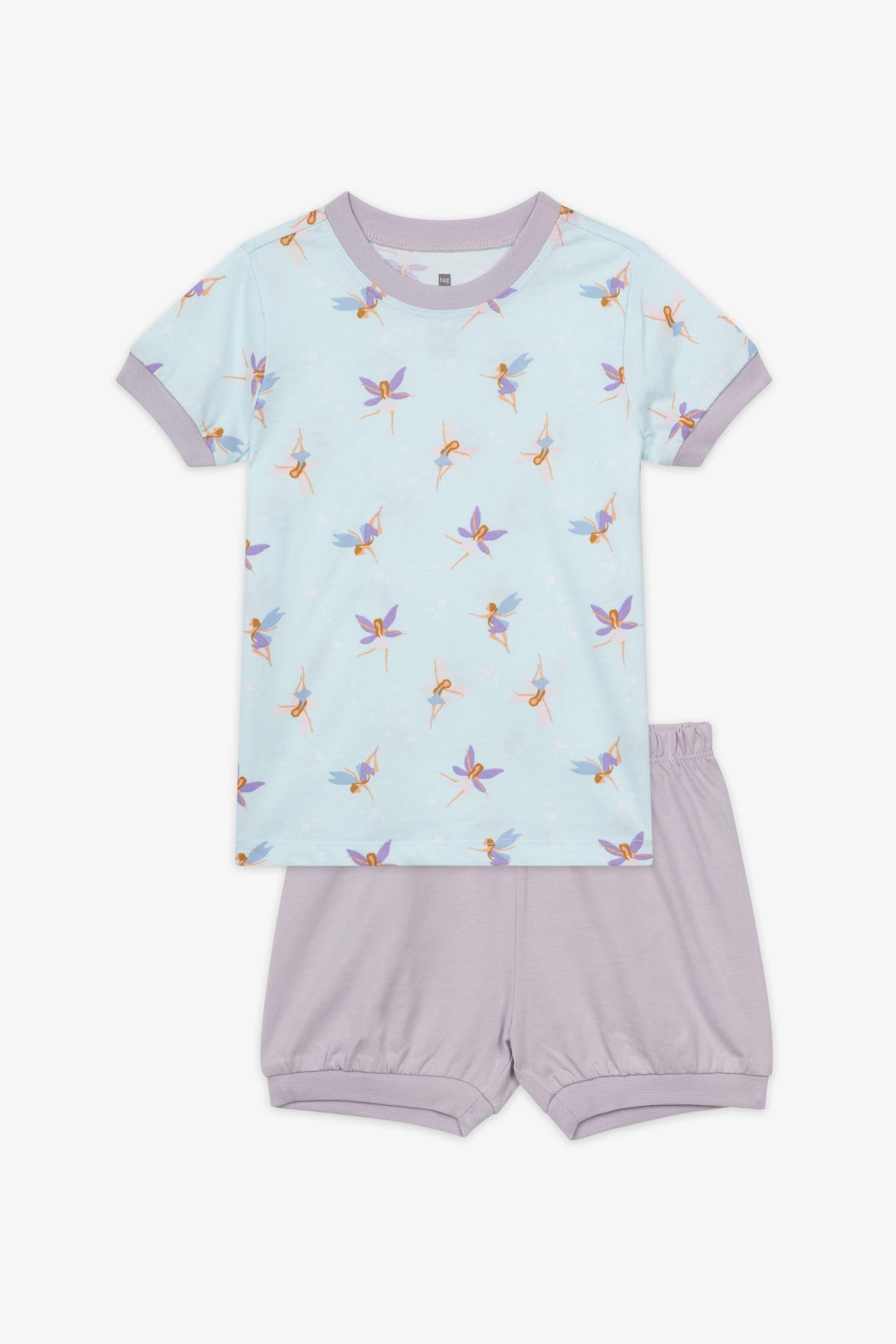 2 Ensemble pyjama à 2 pièces  - Enfant fille && AQUA/MULTI