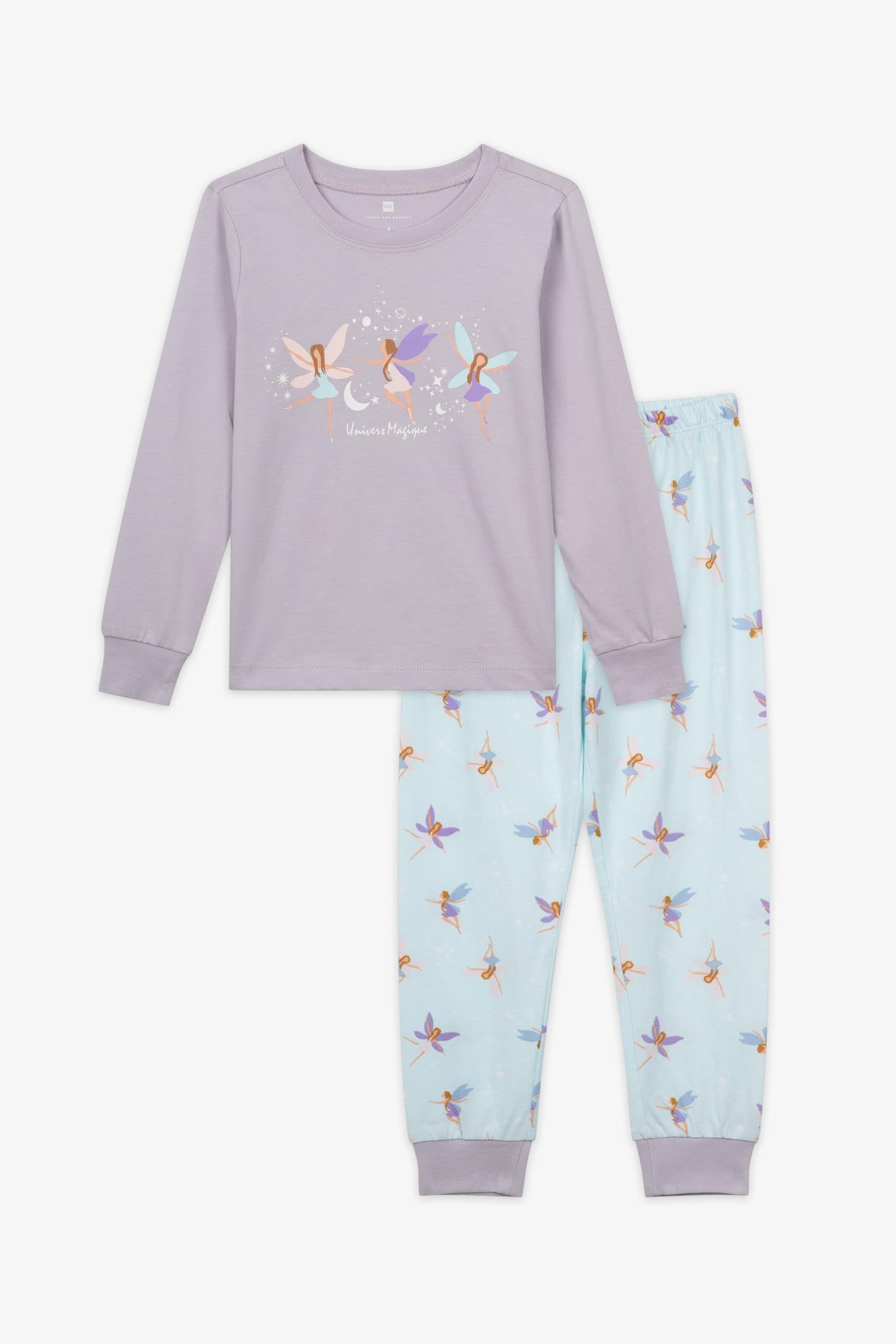 Multi Pack 2 Pyjamas 2 Pièces - Enfant fille && AQUA/MULTI