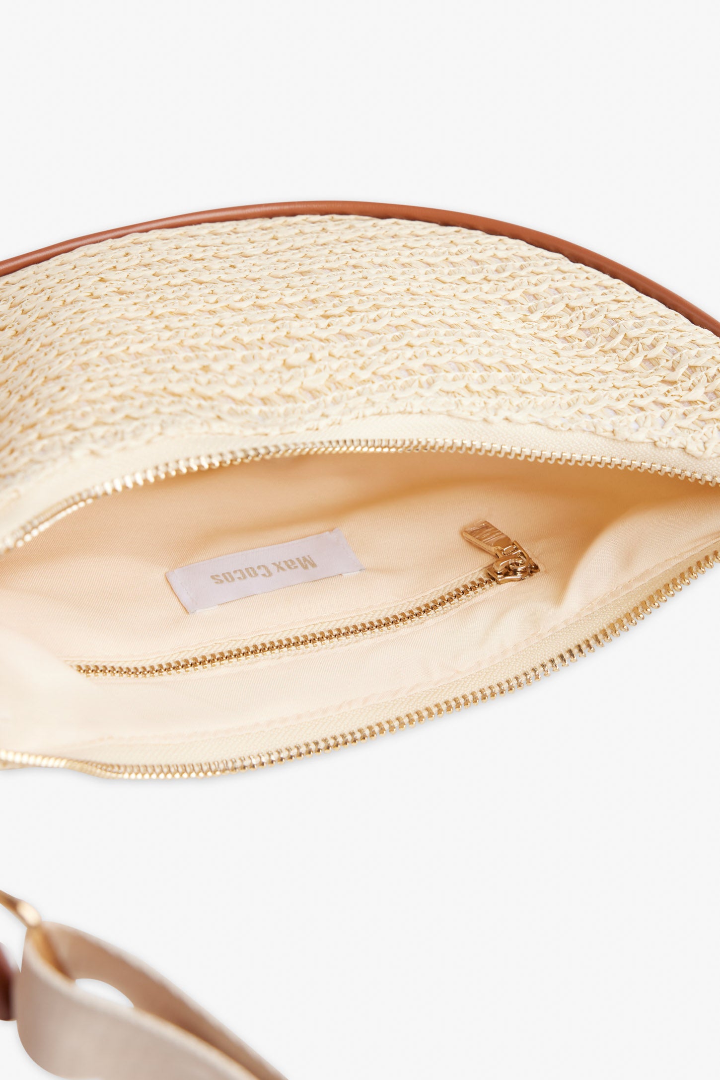 Sac à main en Raffia - Femme && NATUREL
