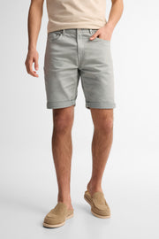 Short 5 poches en twill - Homme && SAUGE