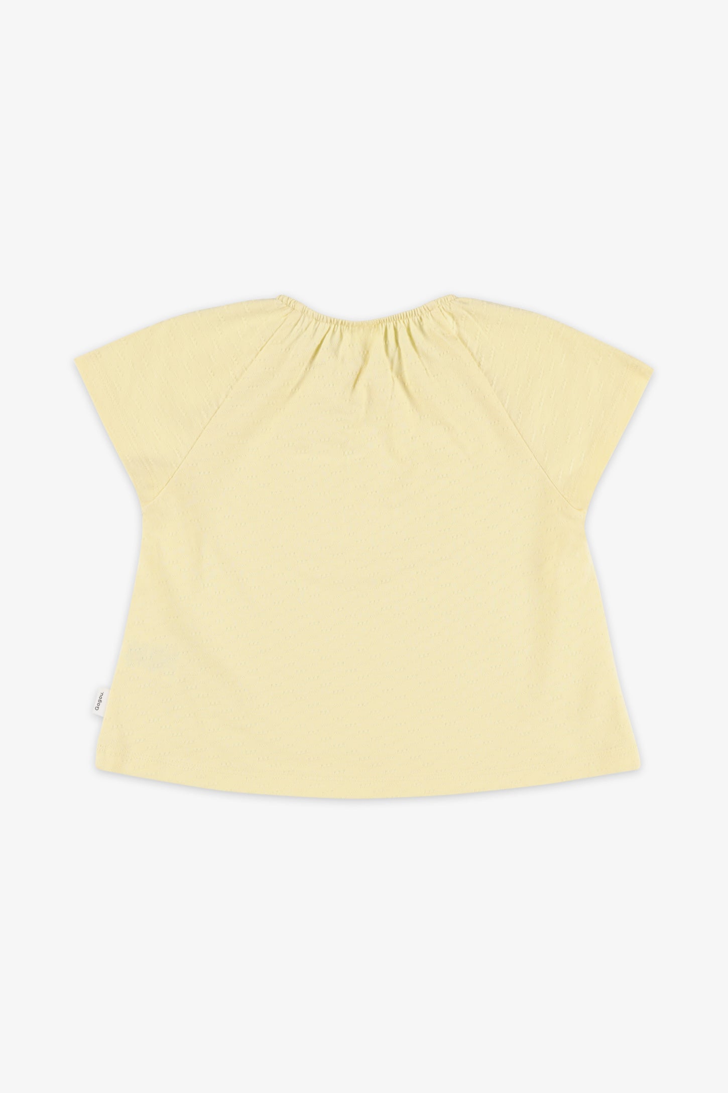 T-shirt col rond - Bébé fille && JAUNE
