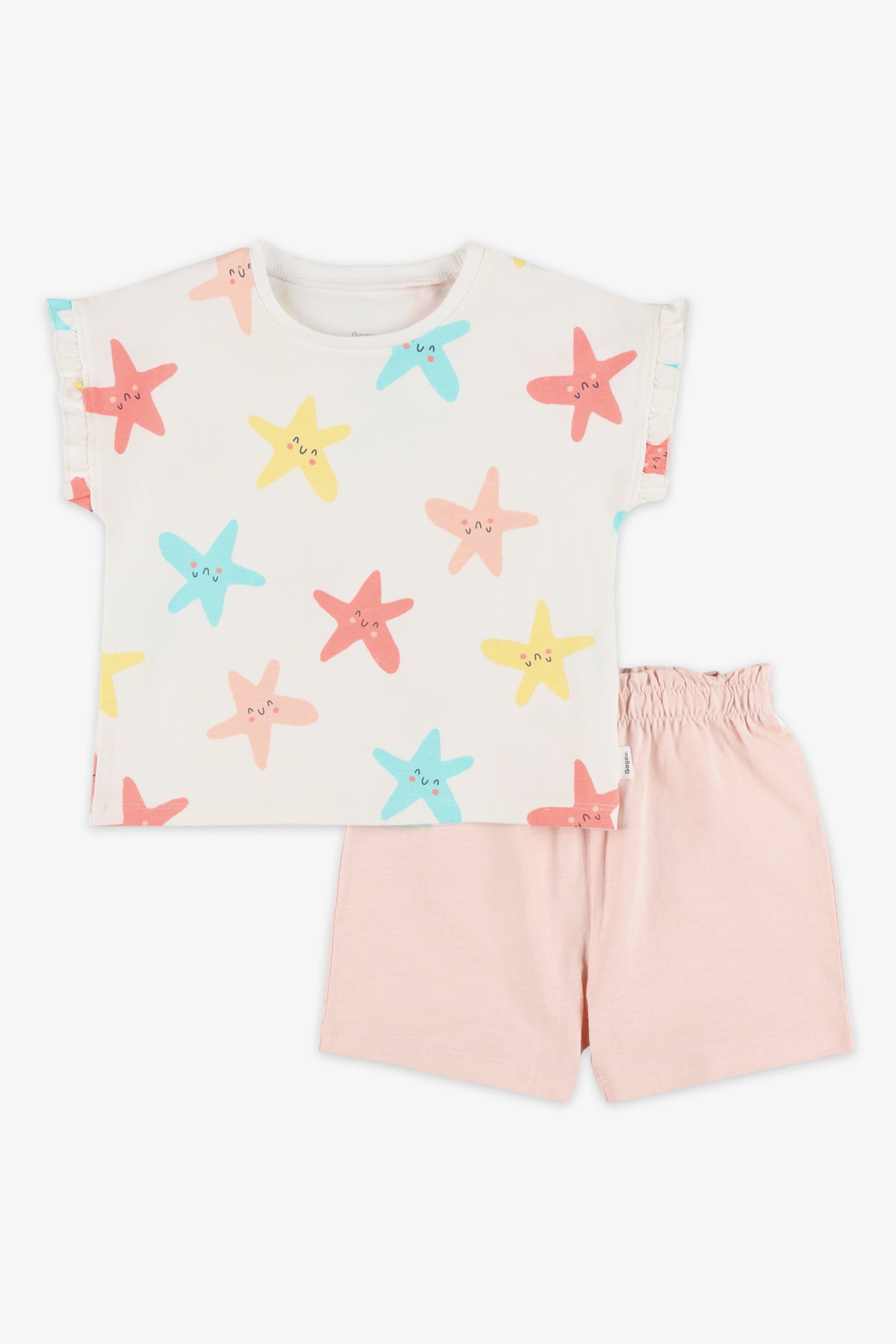 Ensemble 2-pièces - Bébé fille && ROSE MULTI
