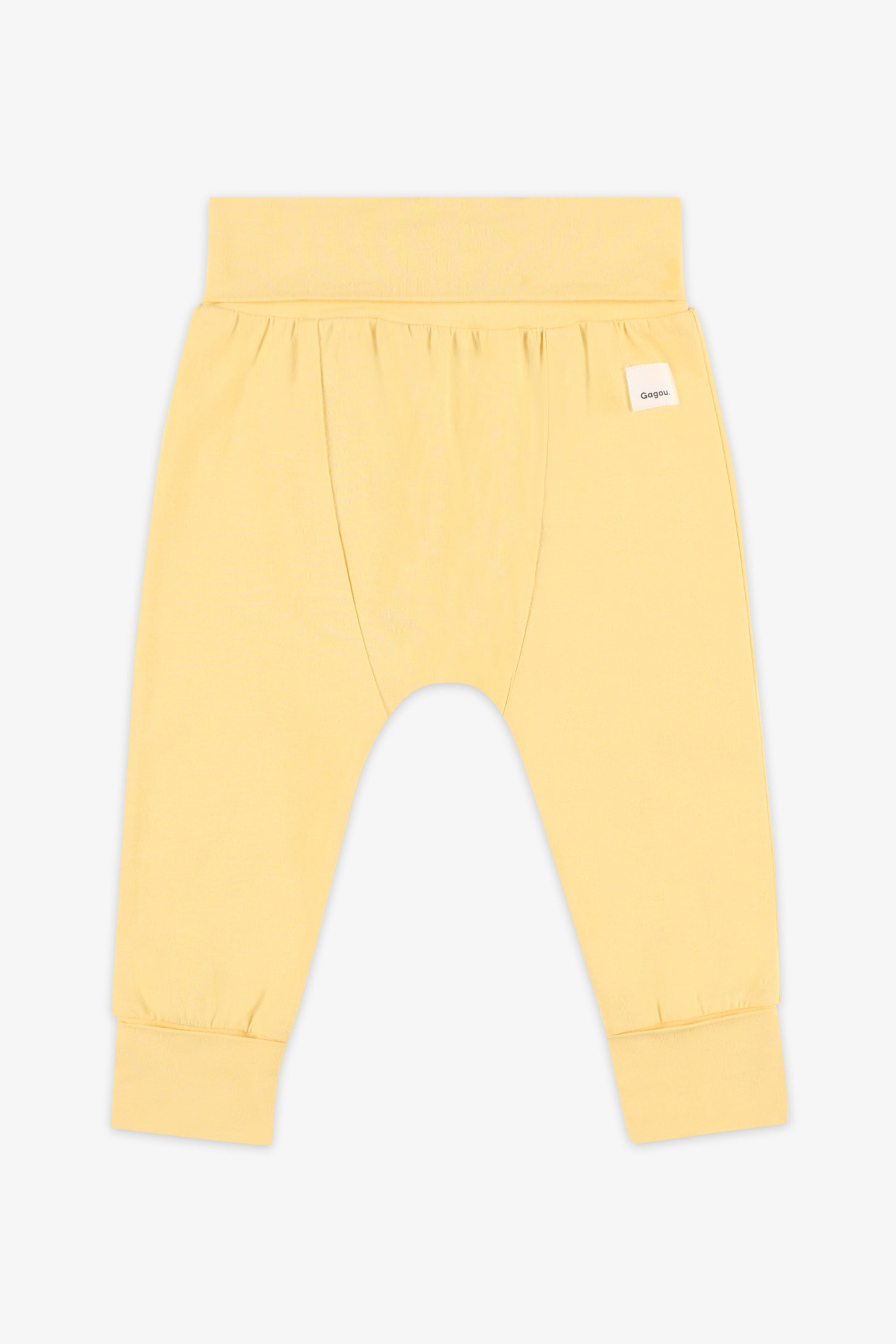 Pantalon évolutif coton - Bébé garçon && JAUNE