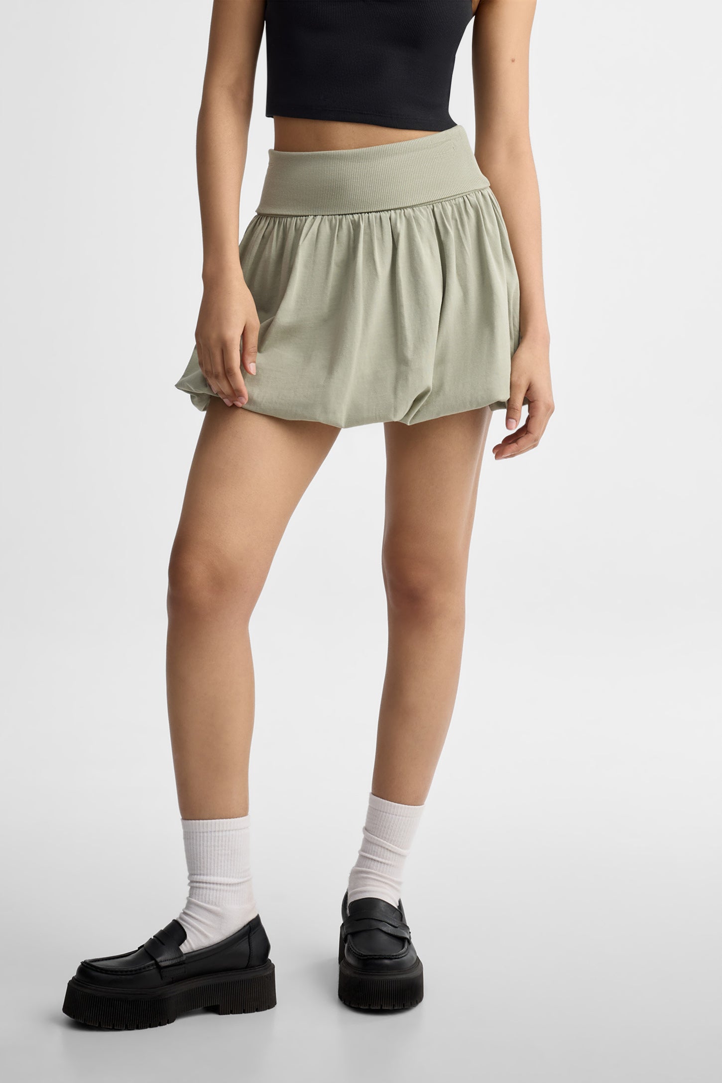 Mini balloon skirt - Women