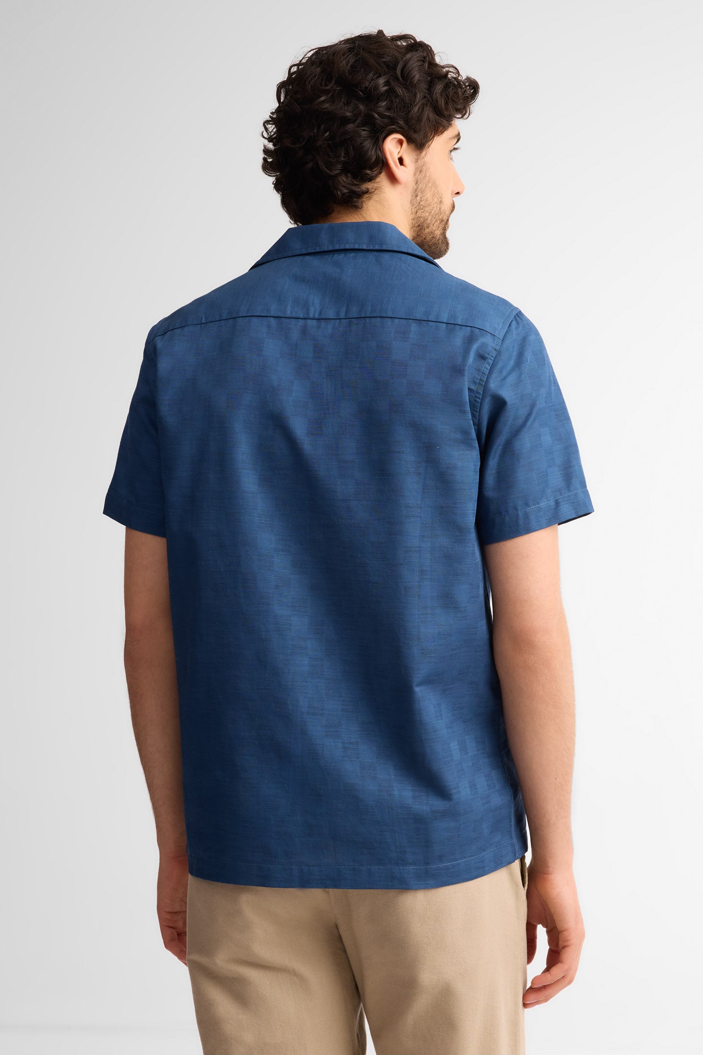 Chemise coupe régulière coton - Homme && MARIN