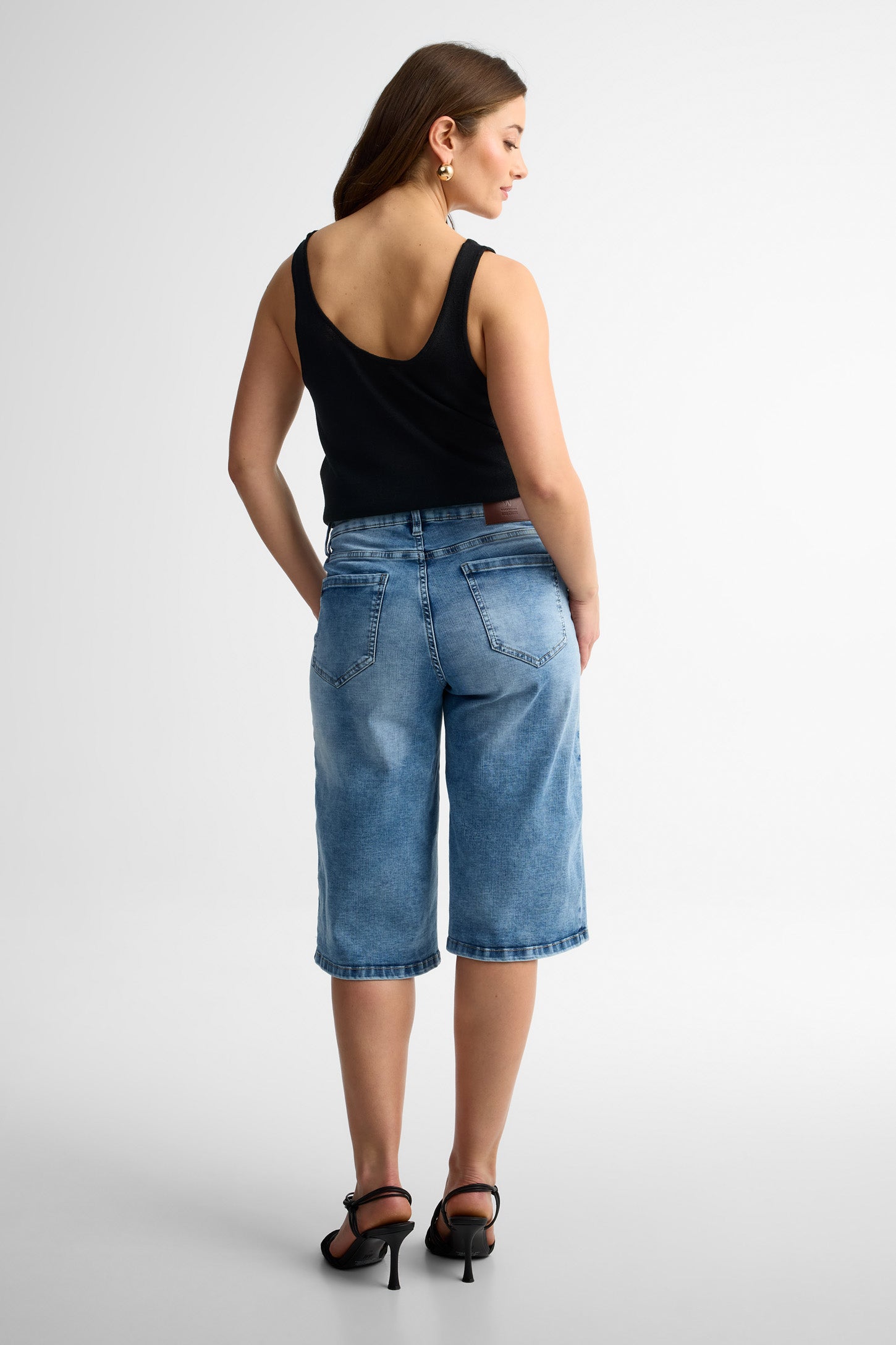 Camisole col dégagé - Femme && NOIR