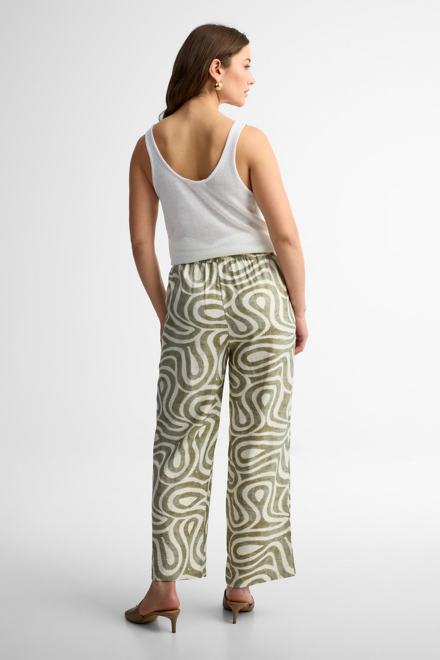 Camisole col dégagé - Femme && BLANC