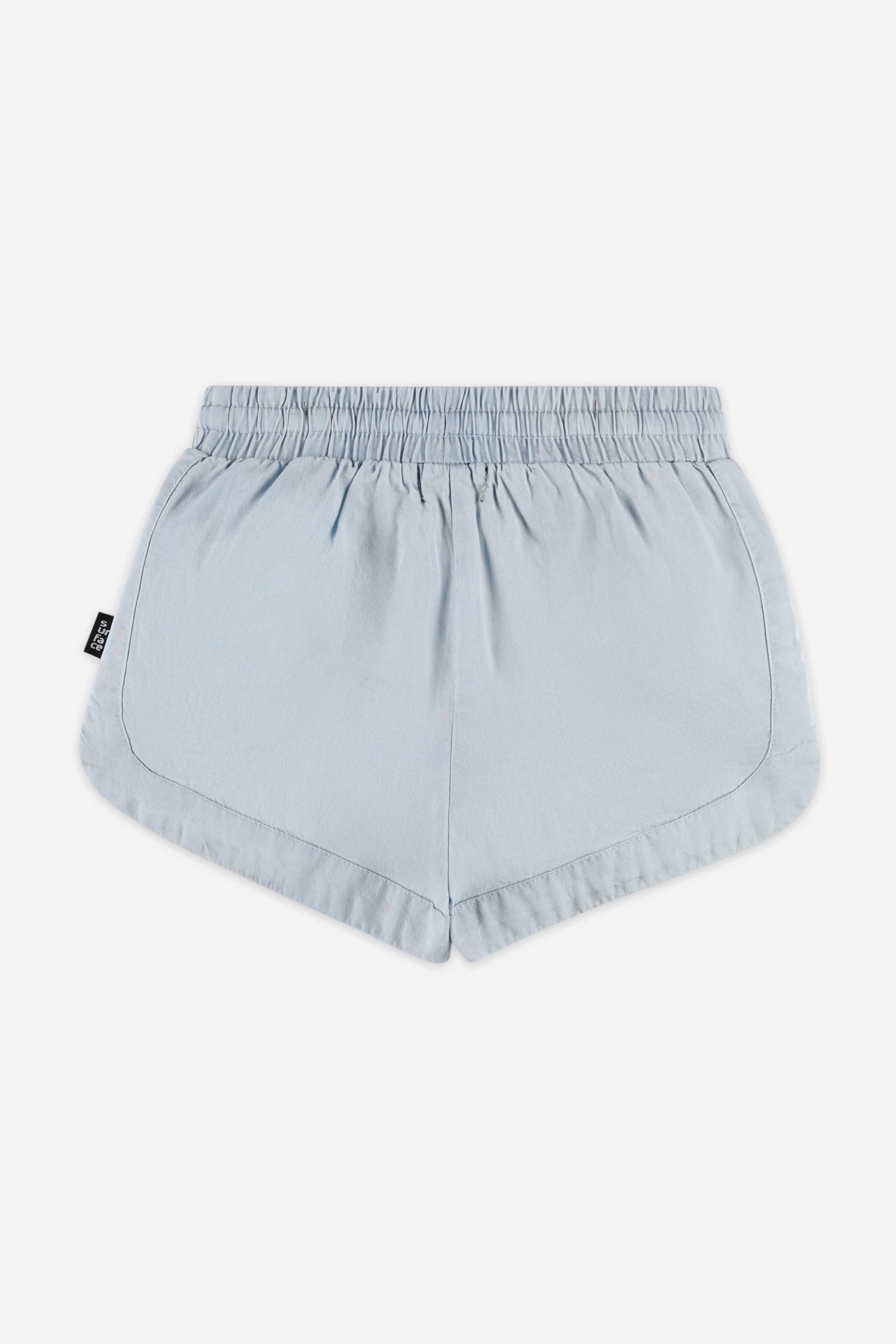 Short taille élastique lyocell - Enfant fille && BLEU PALE