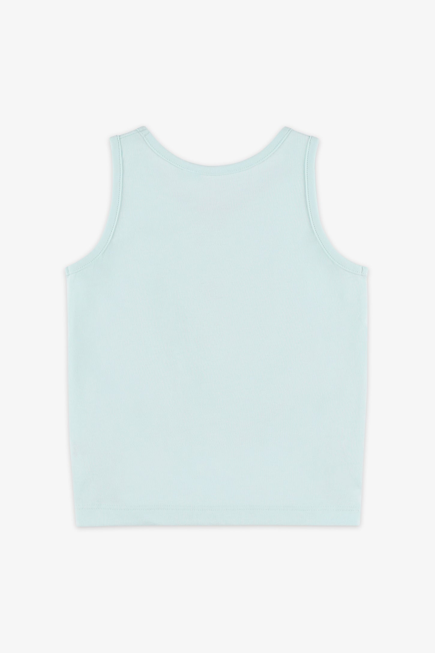 Camisole avec nœud au-devant coton, 2/20$ - Enfant fille && BLEU