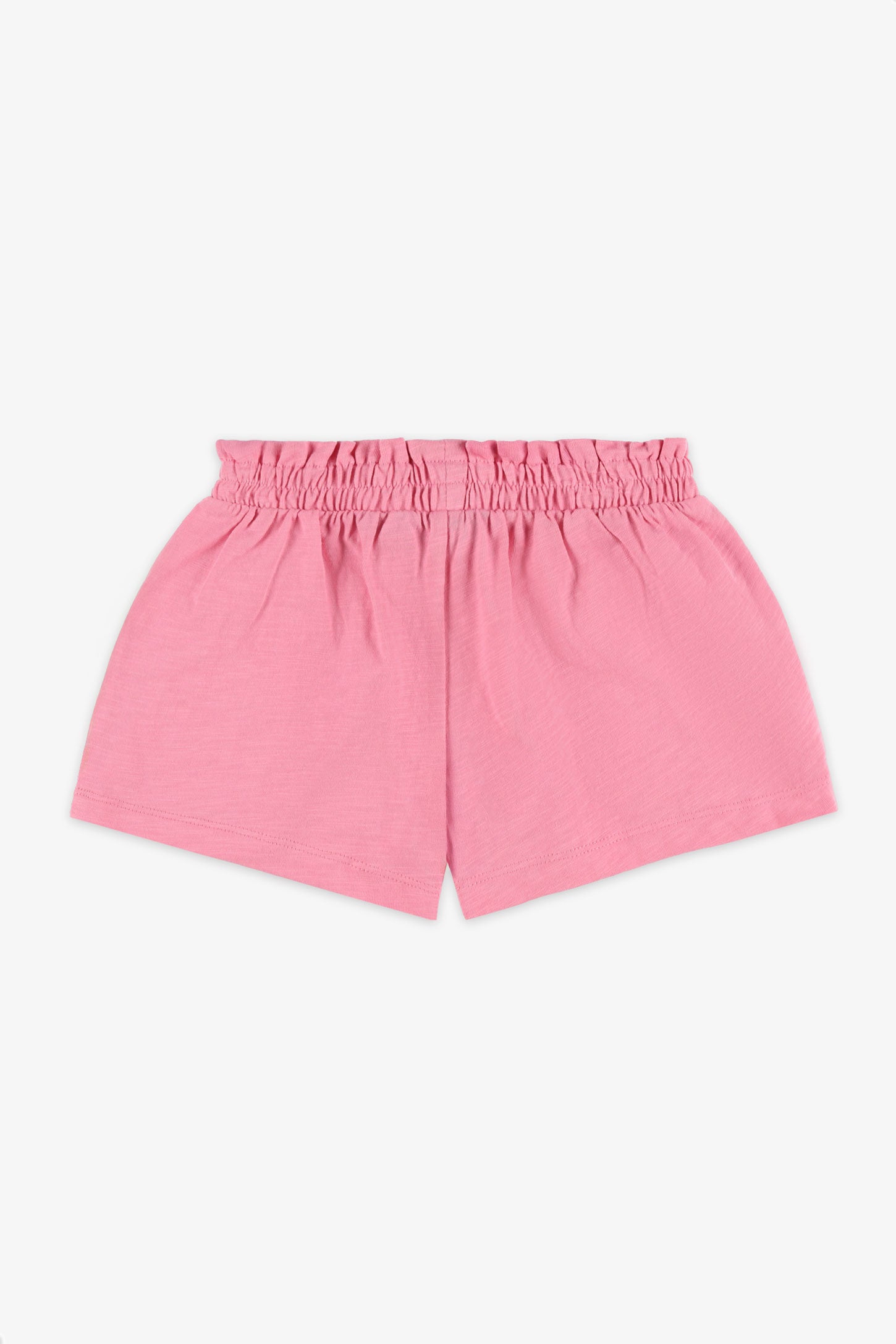 Short taille élastique coton, 2/20$ - Enfant fille && ROSE